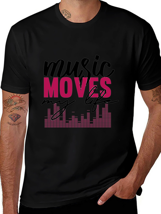 Music Moves My Life Graphic Tee