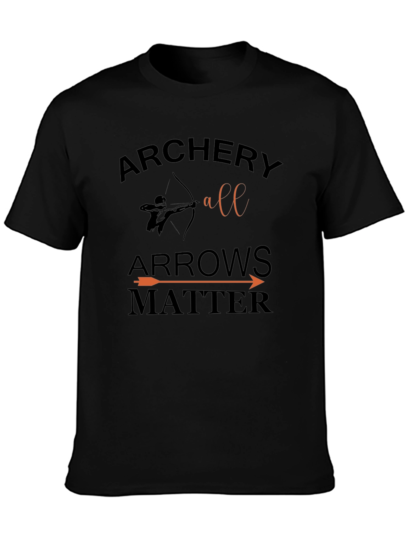 Archery All Arrows Matter Graphic T-Shirt