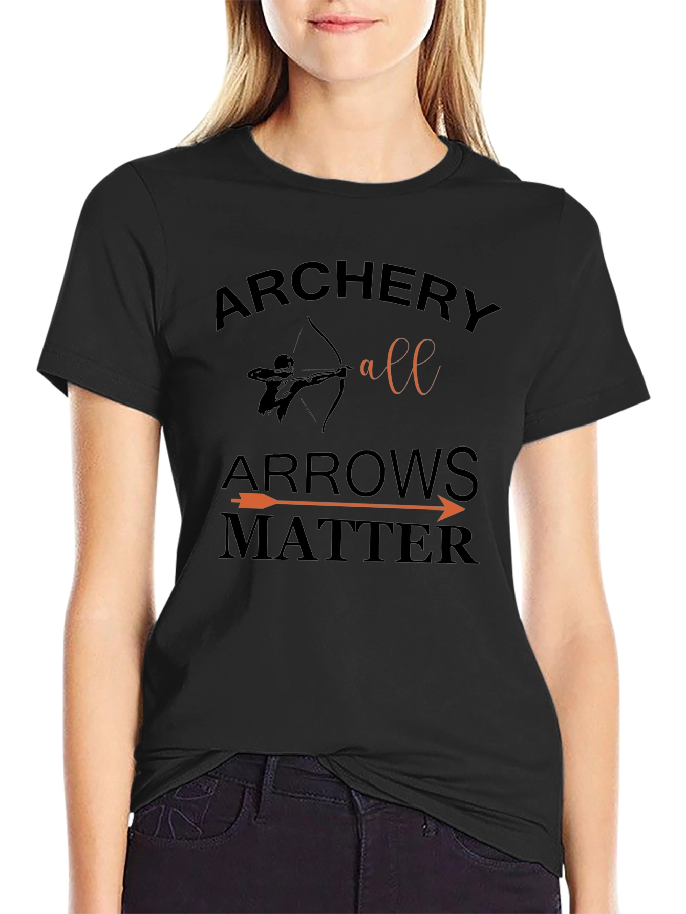 Archery All Arrows Matter Graphic T-Shirt