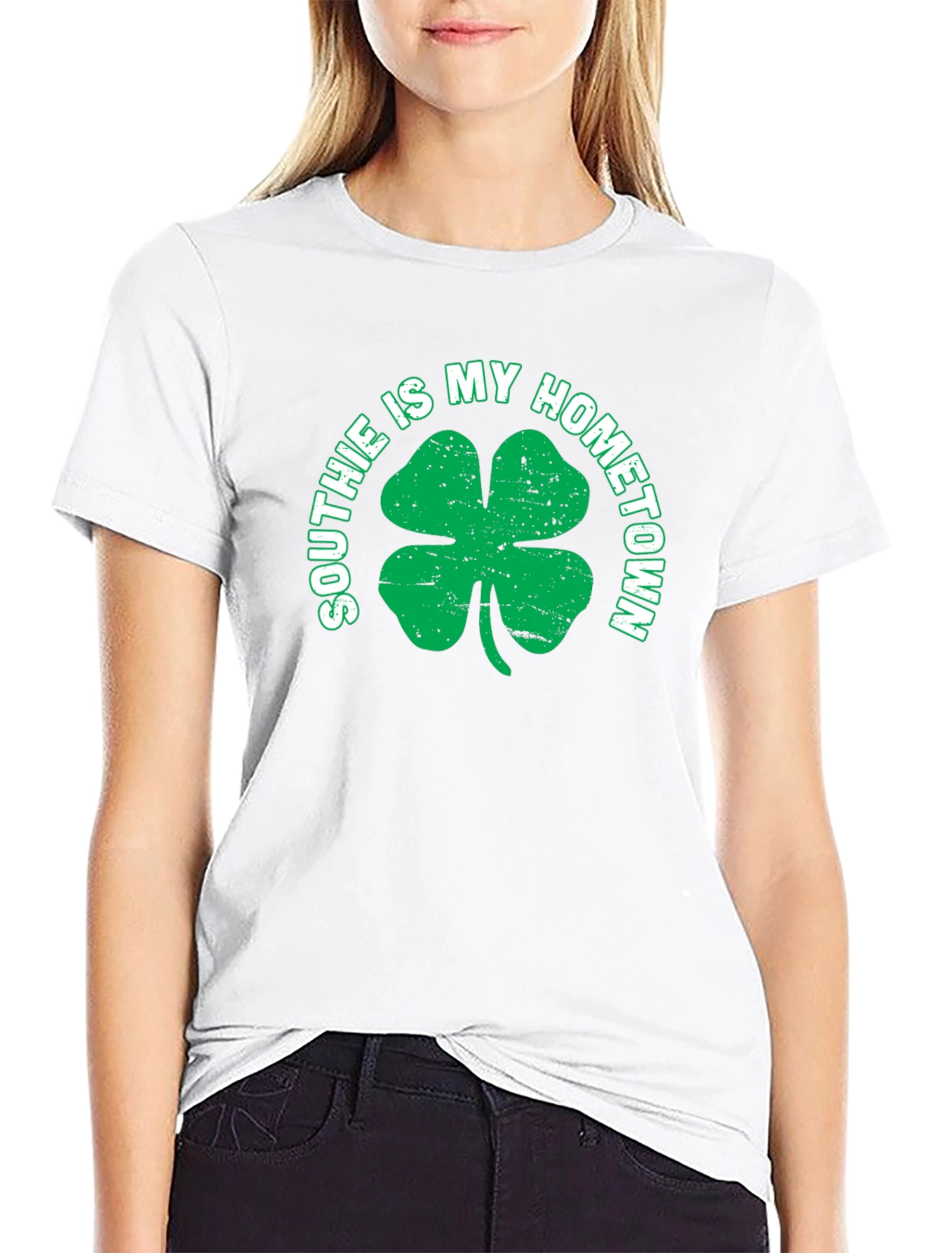 Southie is My Hometown Shamrock T-Shirt