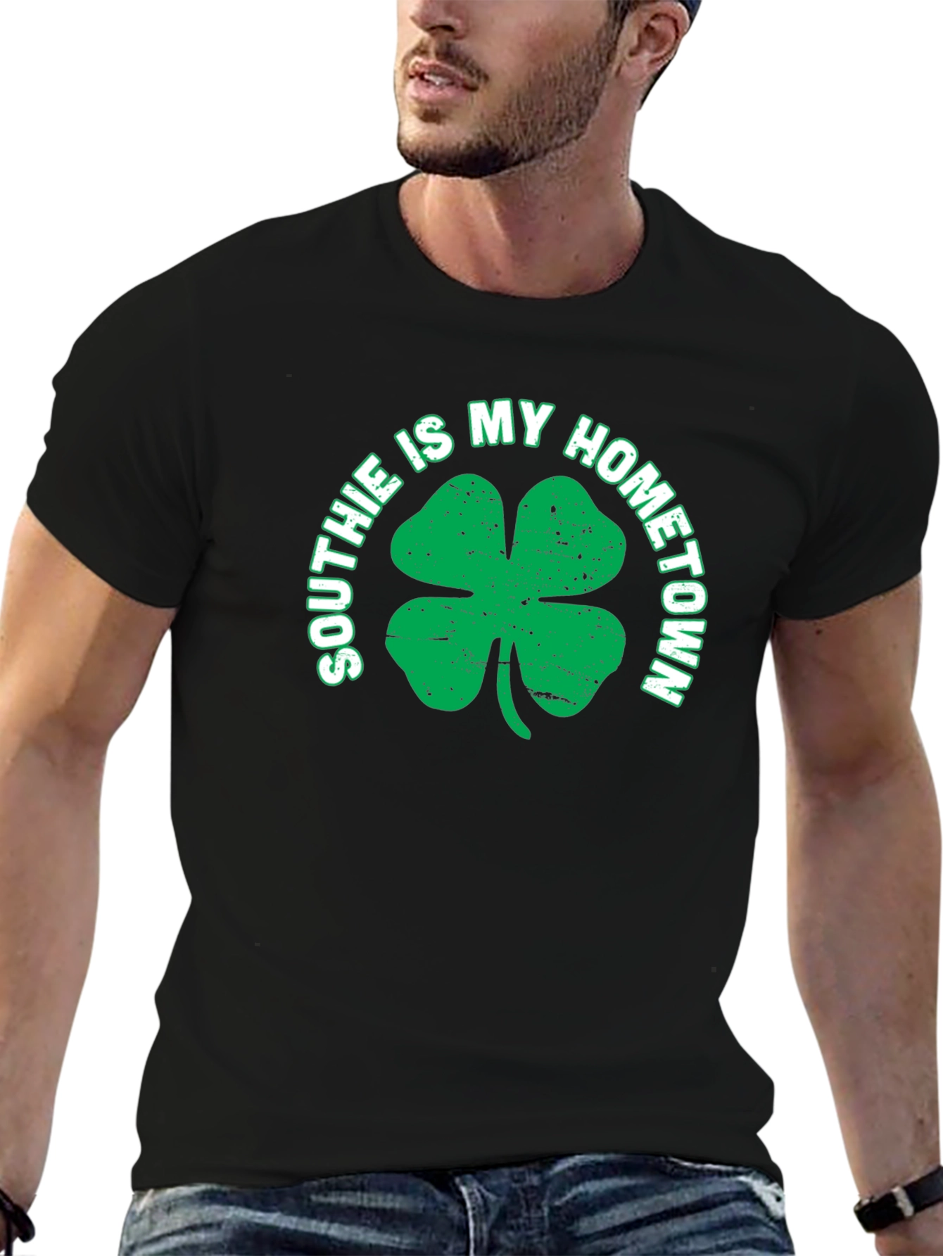 Southie is My Hometown Shamrock T-Shirt