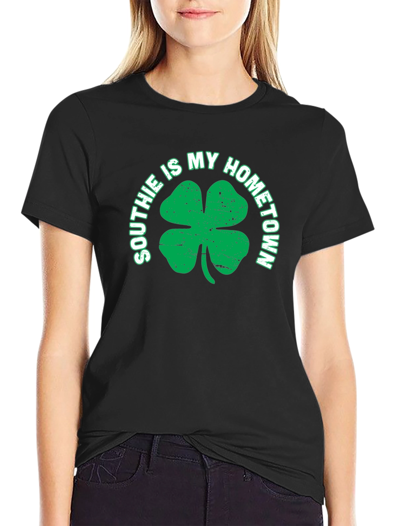 Southie is My Hometown Shamrock T-Shirt
