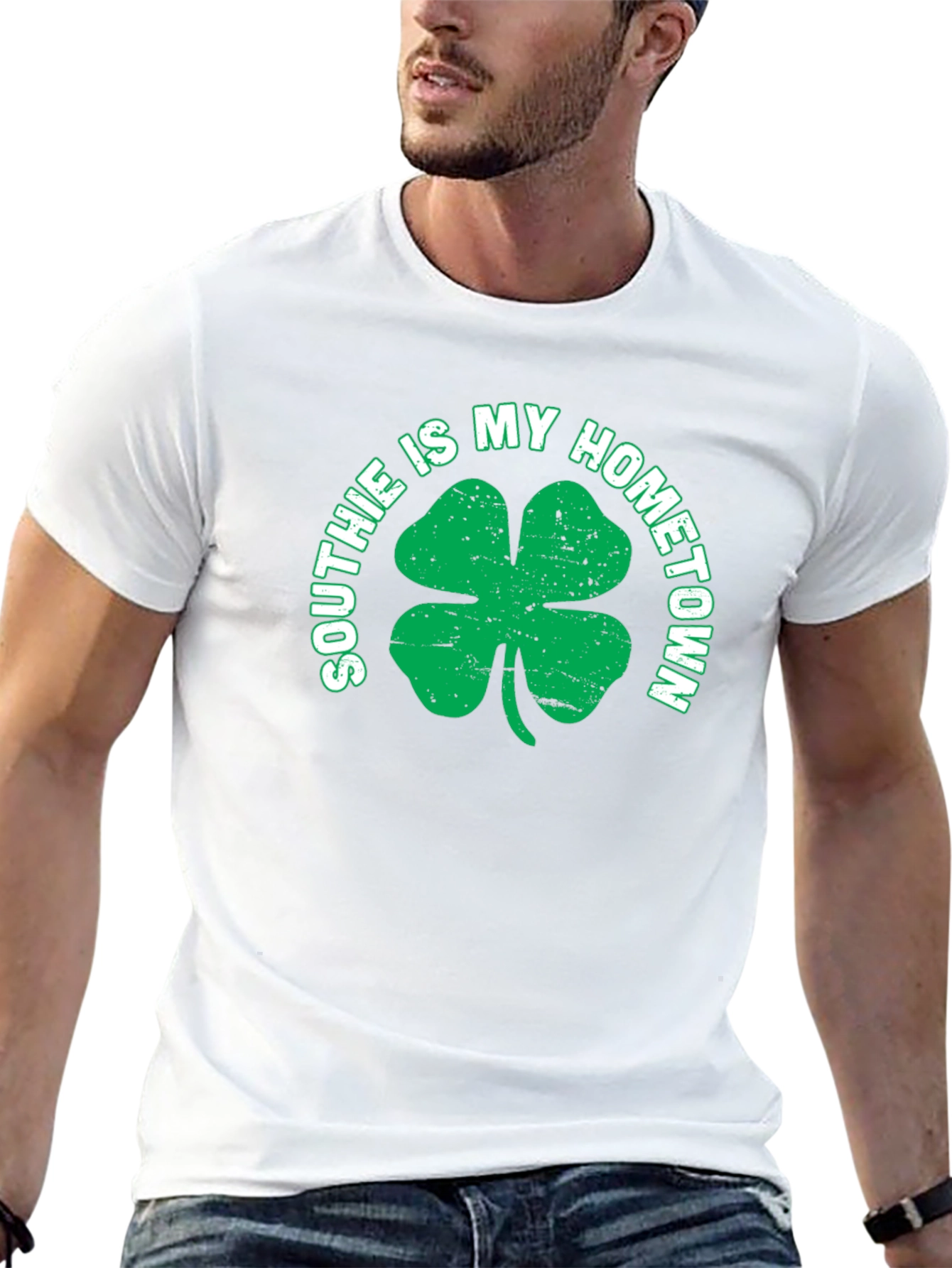 Southie is My Hometown Shamrock T-Shirt