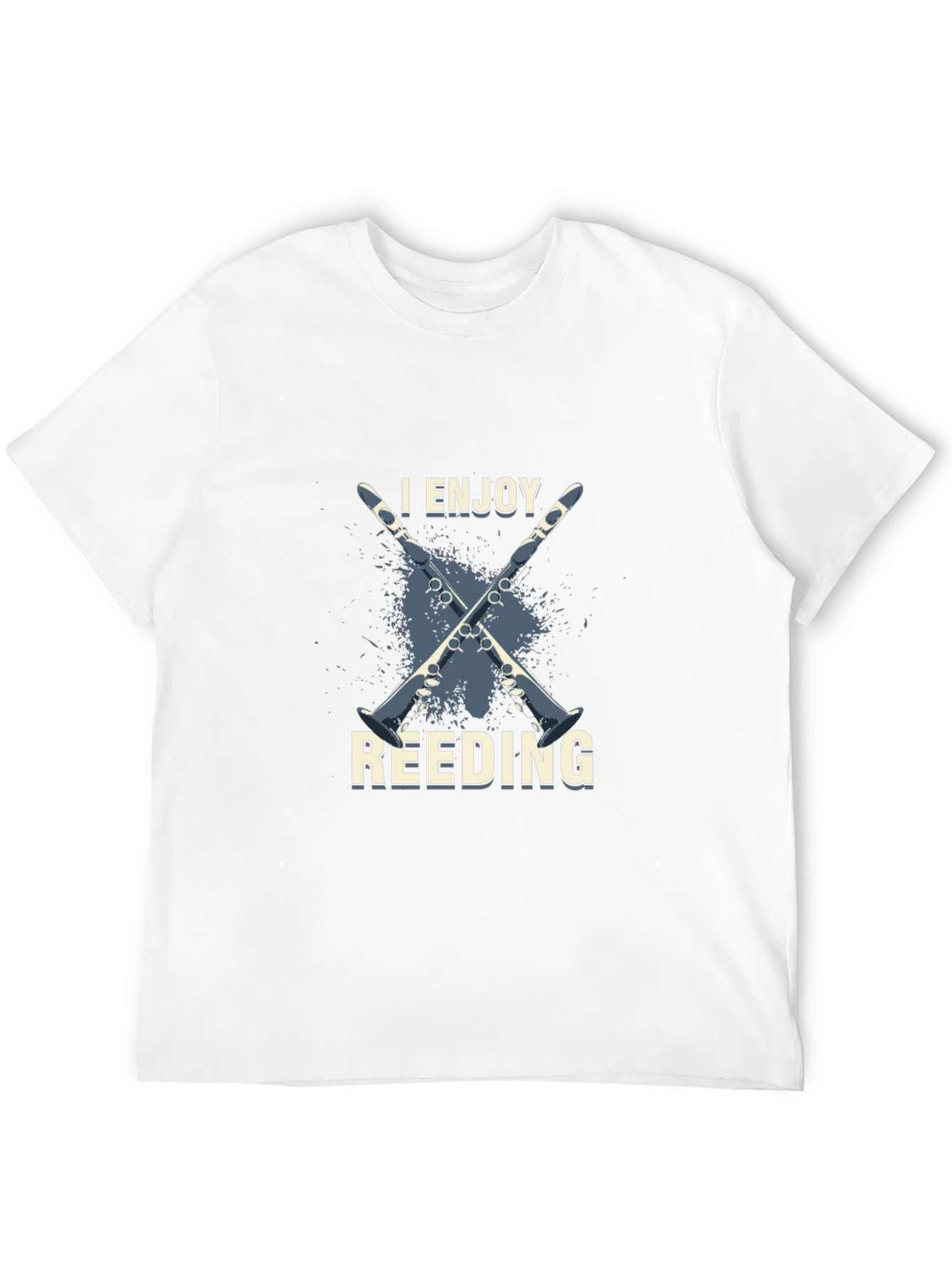 I Enjoy Reeding T-Shirt - Musician Gift