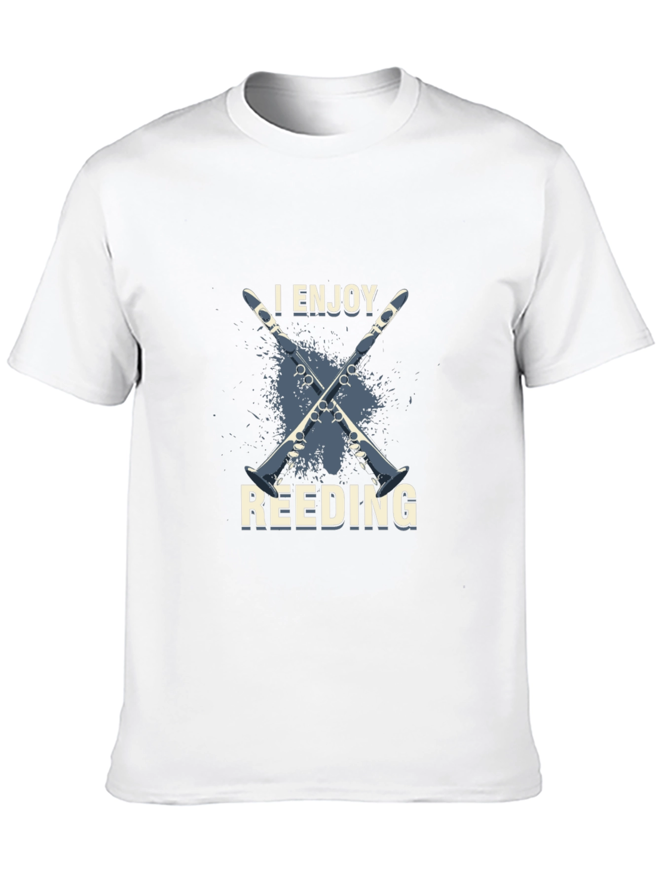 I Enjoy Reeding T-Shirt - Musician Gift