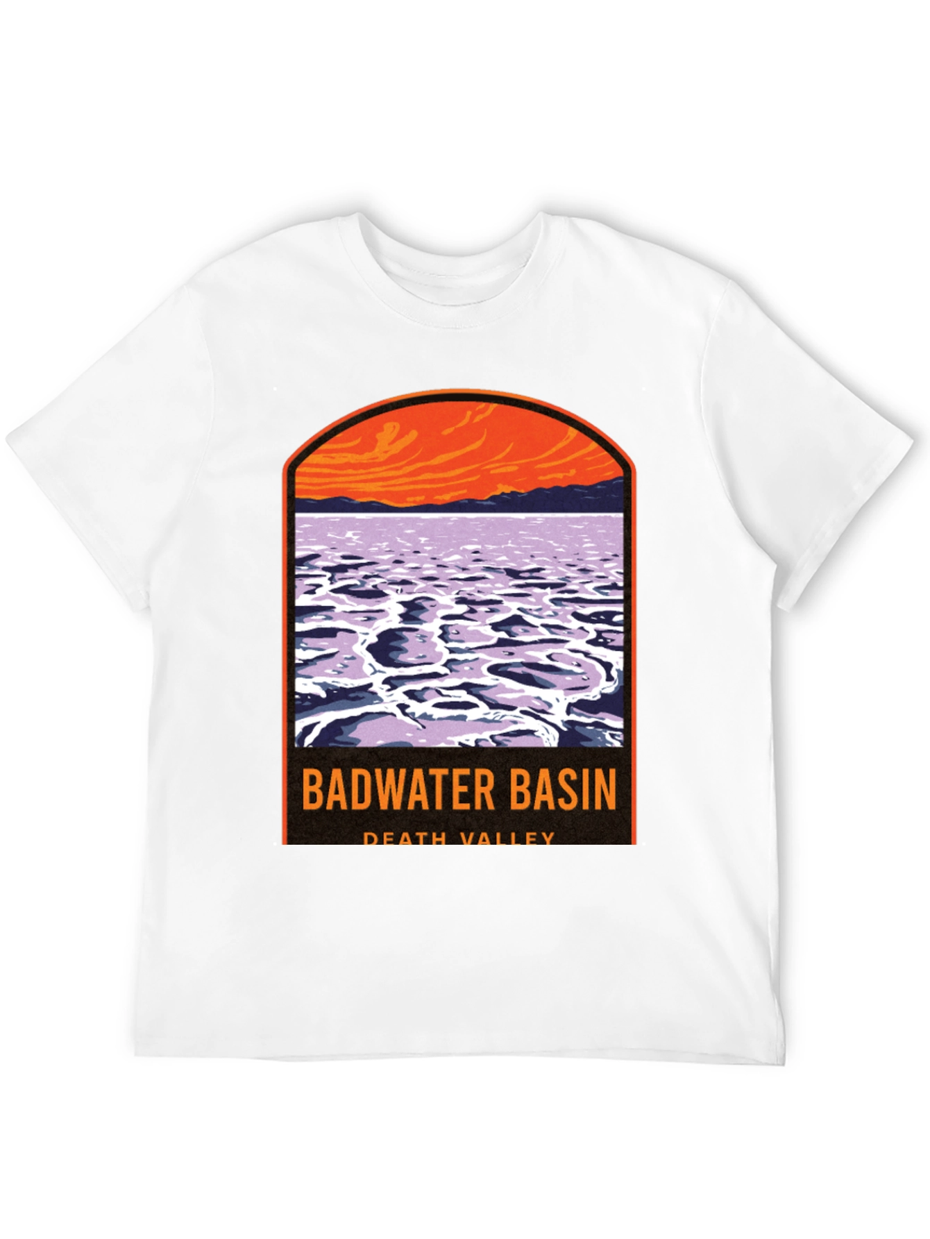 Badwater Basin Death Valley Graphic T-Shirt