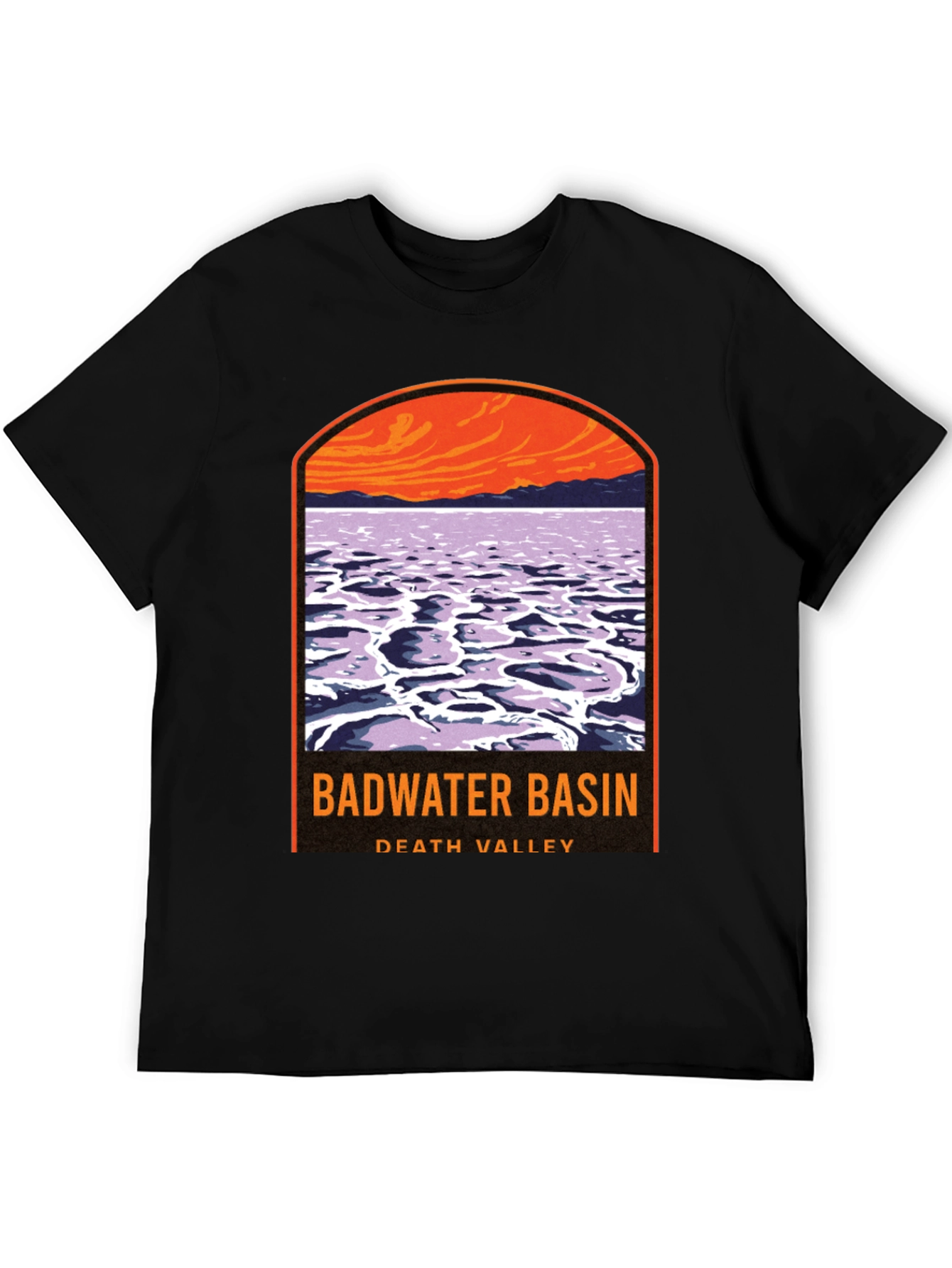 Badwater Basin Death Valley Graphic T-Shirt