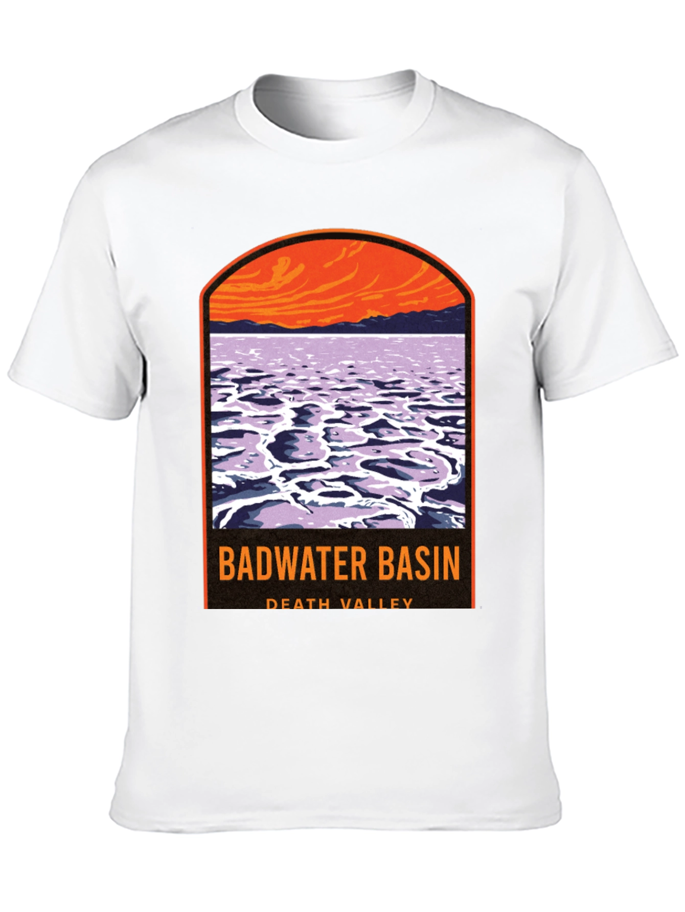 Badwater Basin Death Valley Graphic T-Shirt