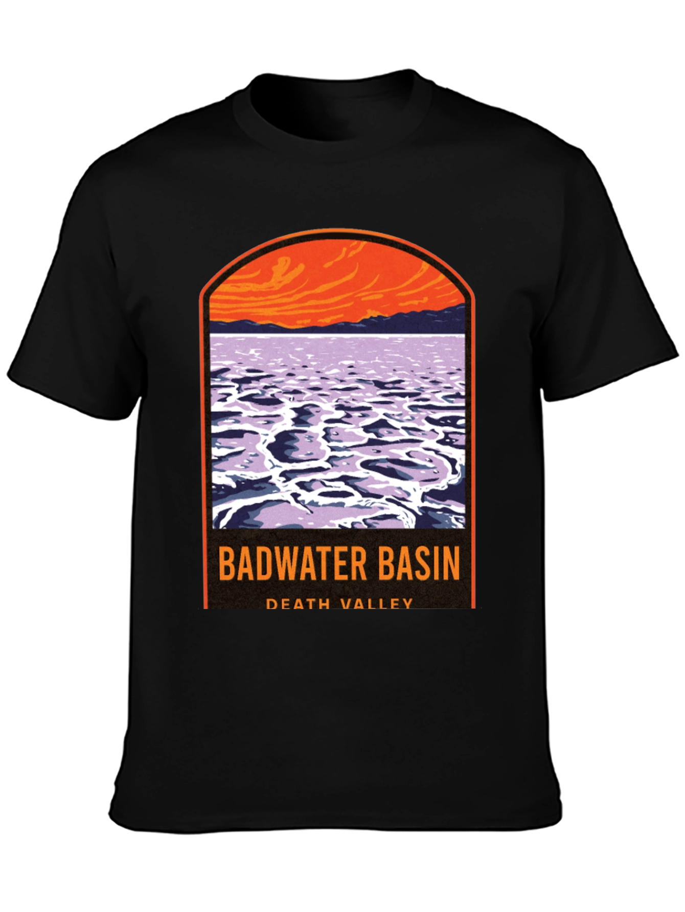 Badwater Basin Death Valley Graphic T-Shirt