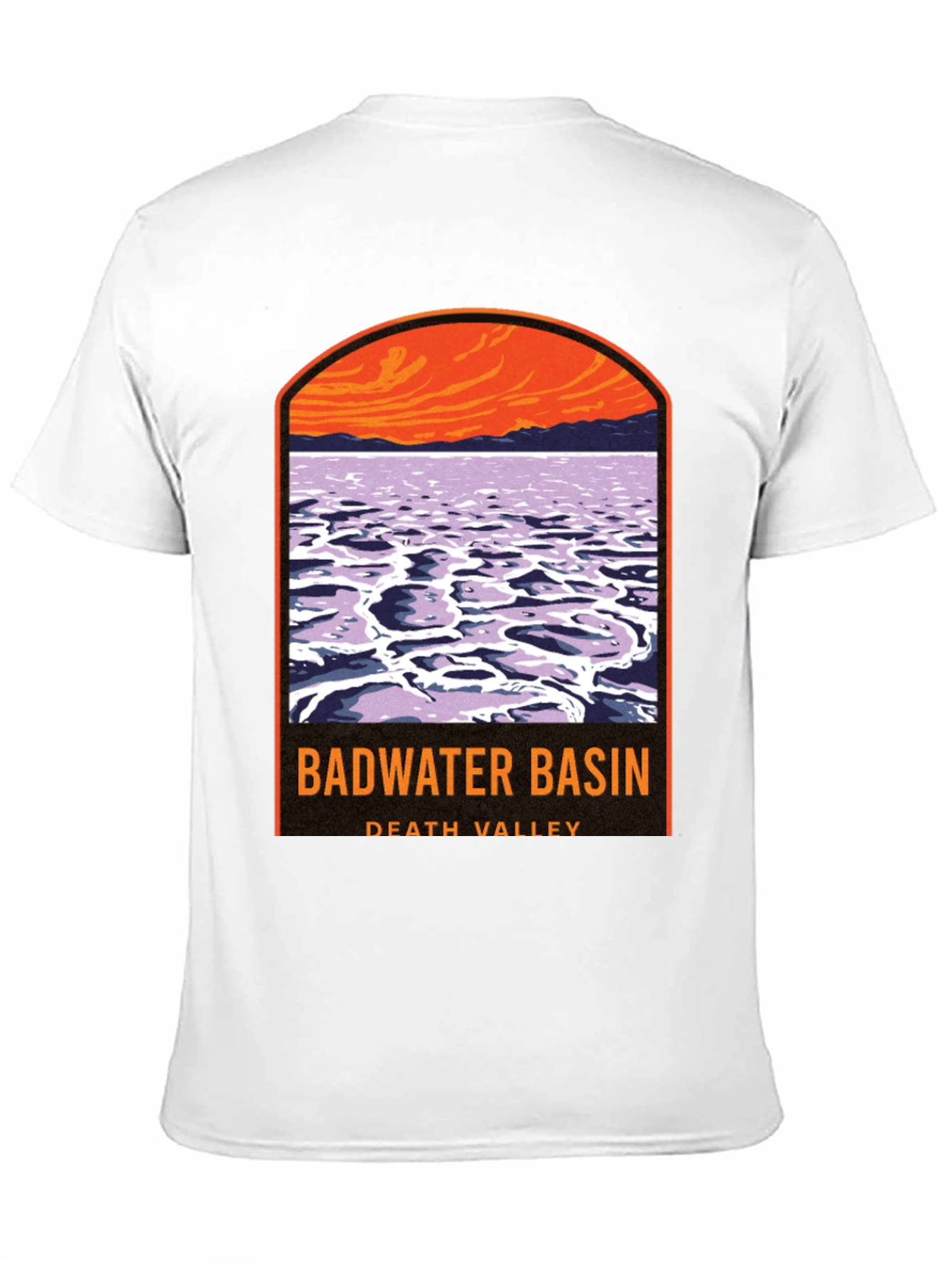 Badwater Basin Death Valley Graphic T-Shirt