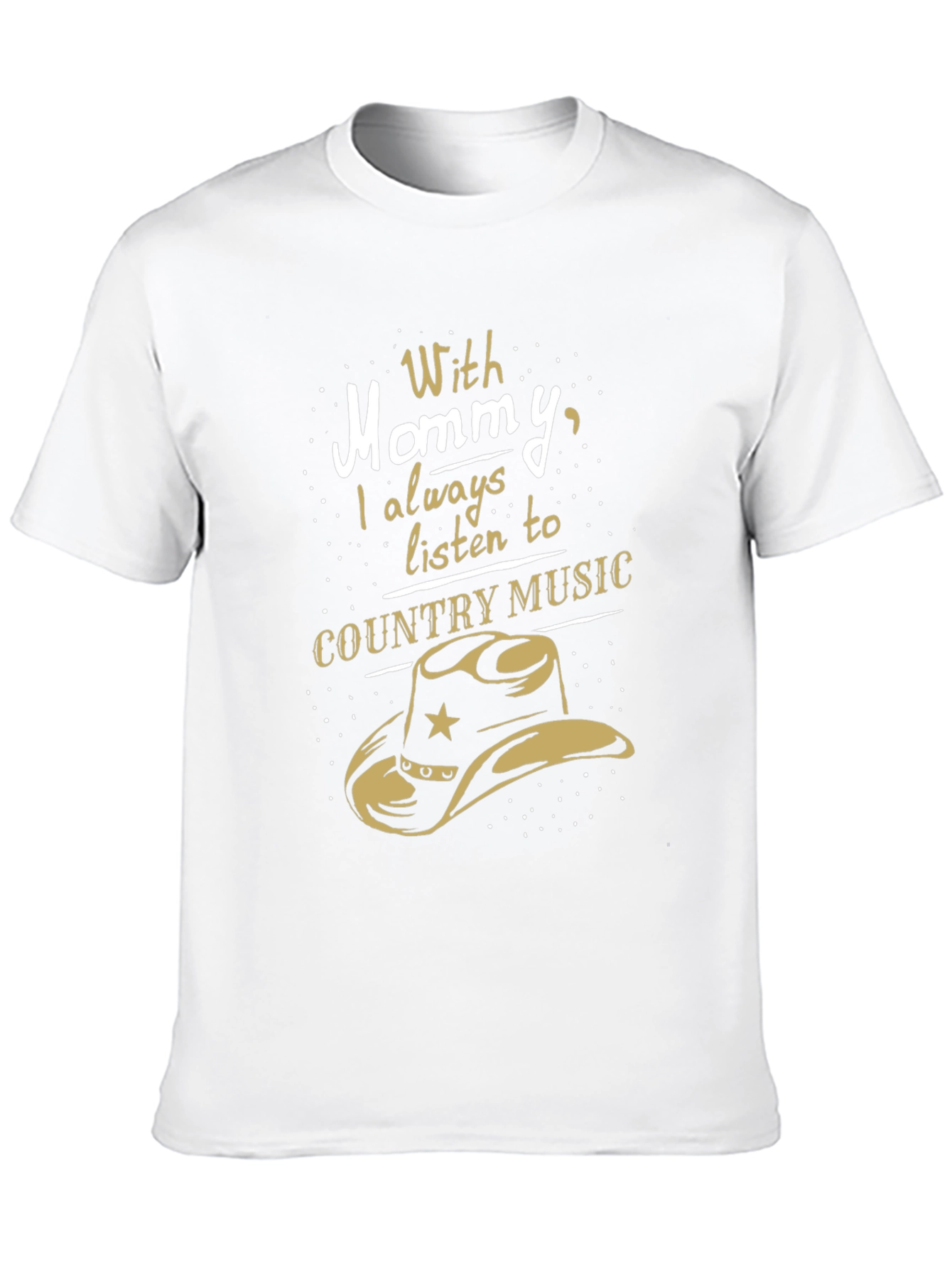 Country Music Lover T-Shirt - With Mommy Design