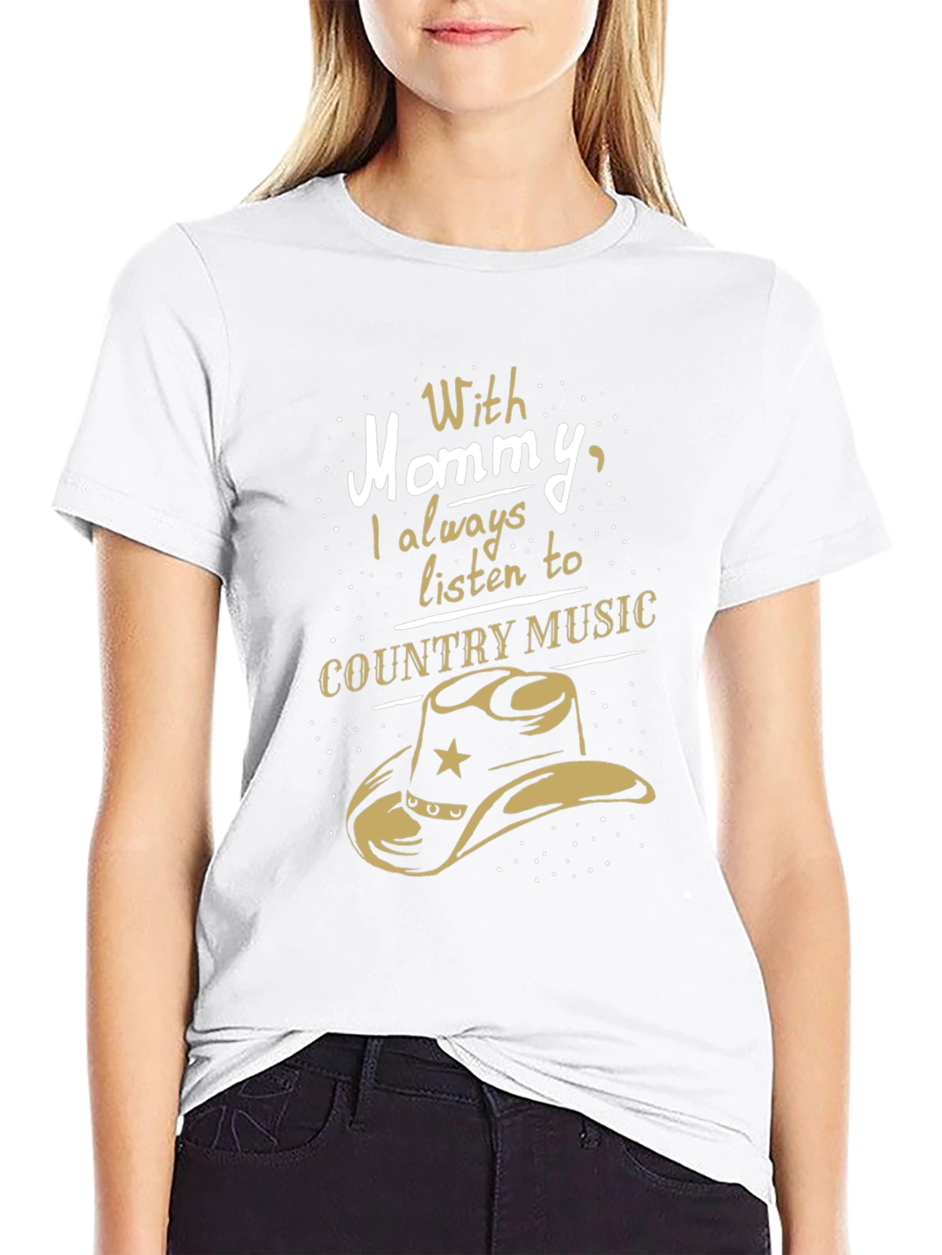 Country Music Lover T-Shirt - With Mommy Design