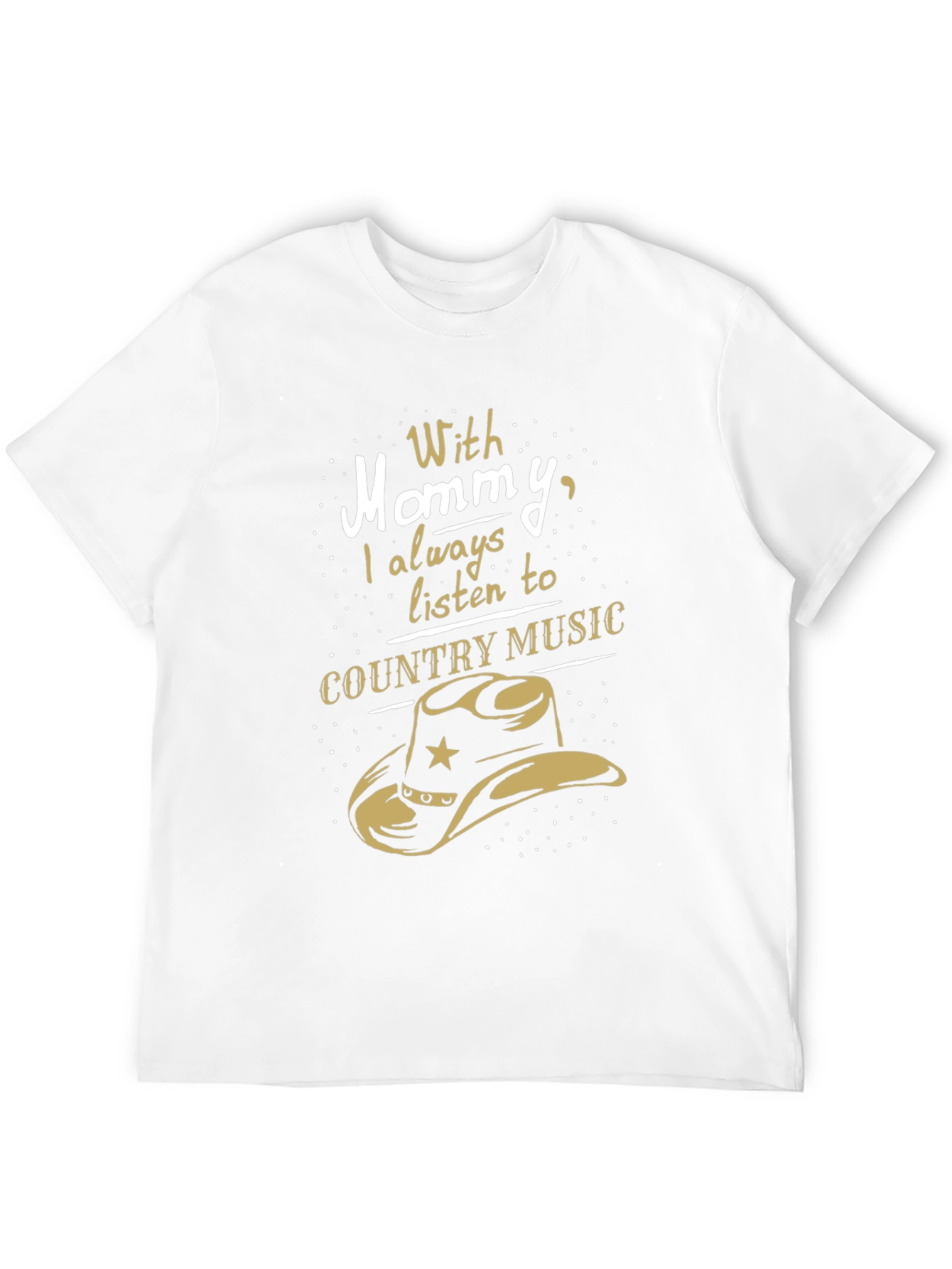 Country Music Lover T-Shirt - With Mommy Design