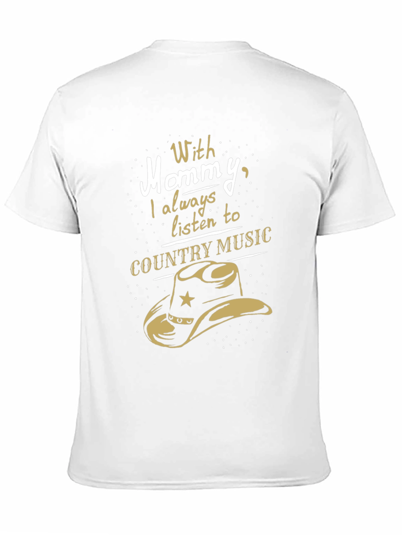 Country Music Lover T-Shirt - With Mommy Design