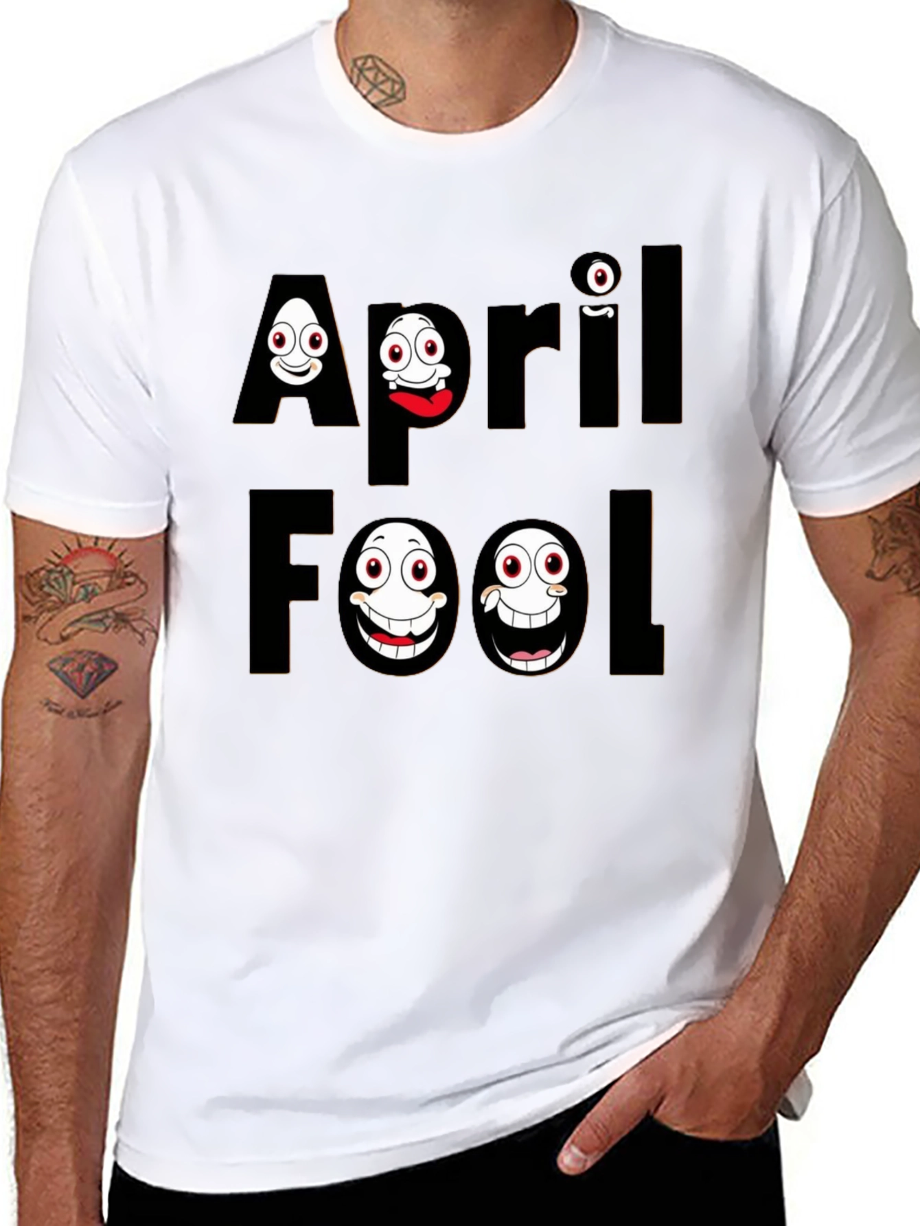 April Fools Day Graphic T-Shirt