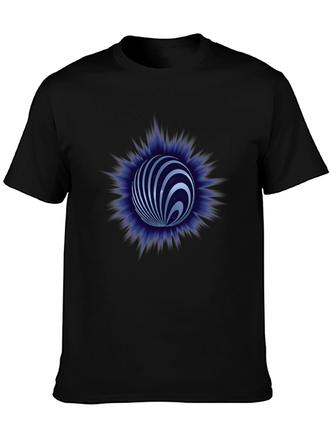 Abstract Sphere Graphic Tee - Modern Style