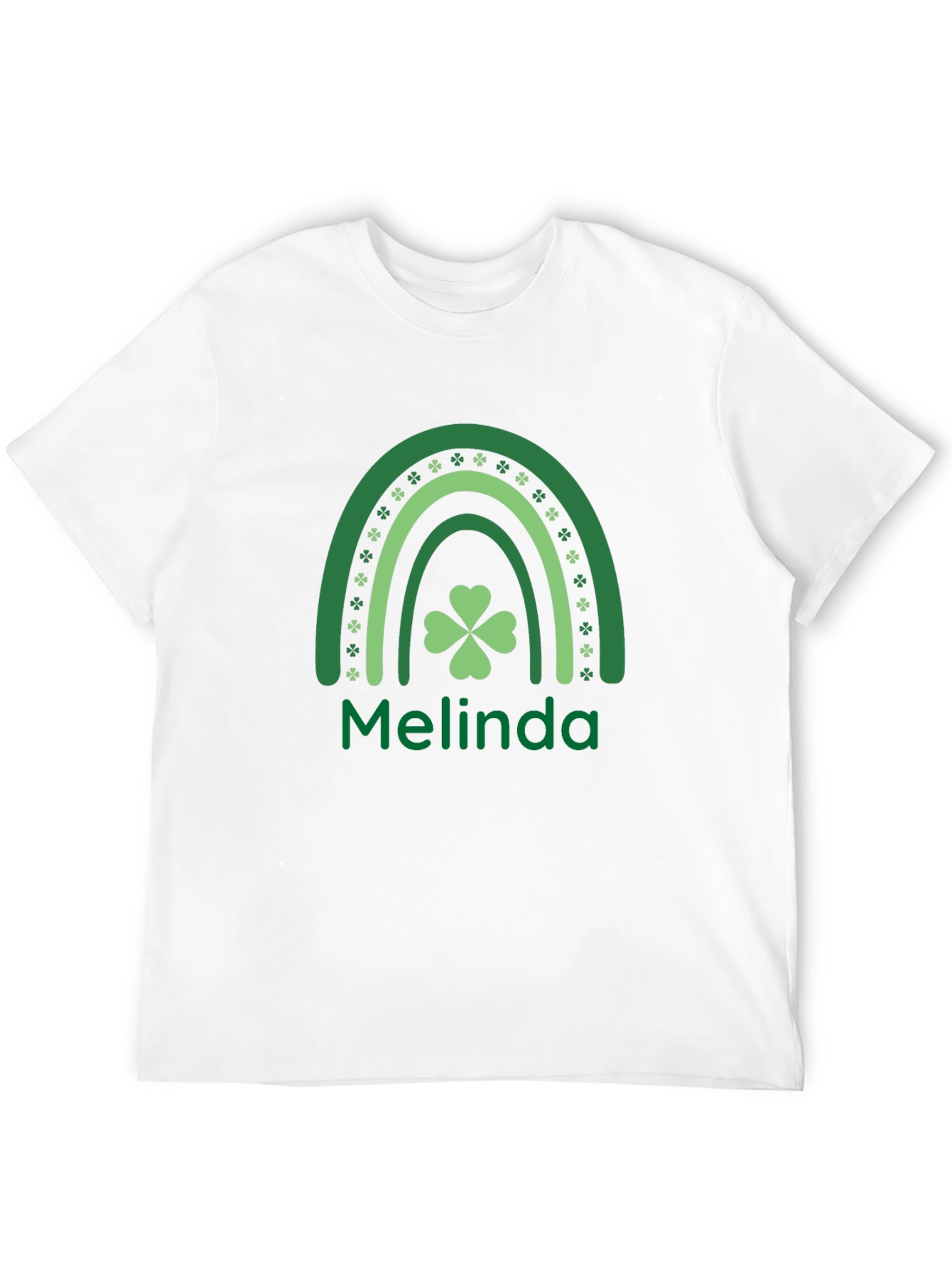 Melinda St. Patricks Day Rainbow T-Shirt