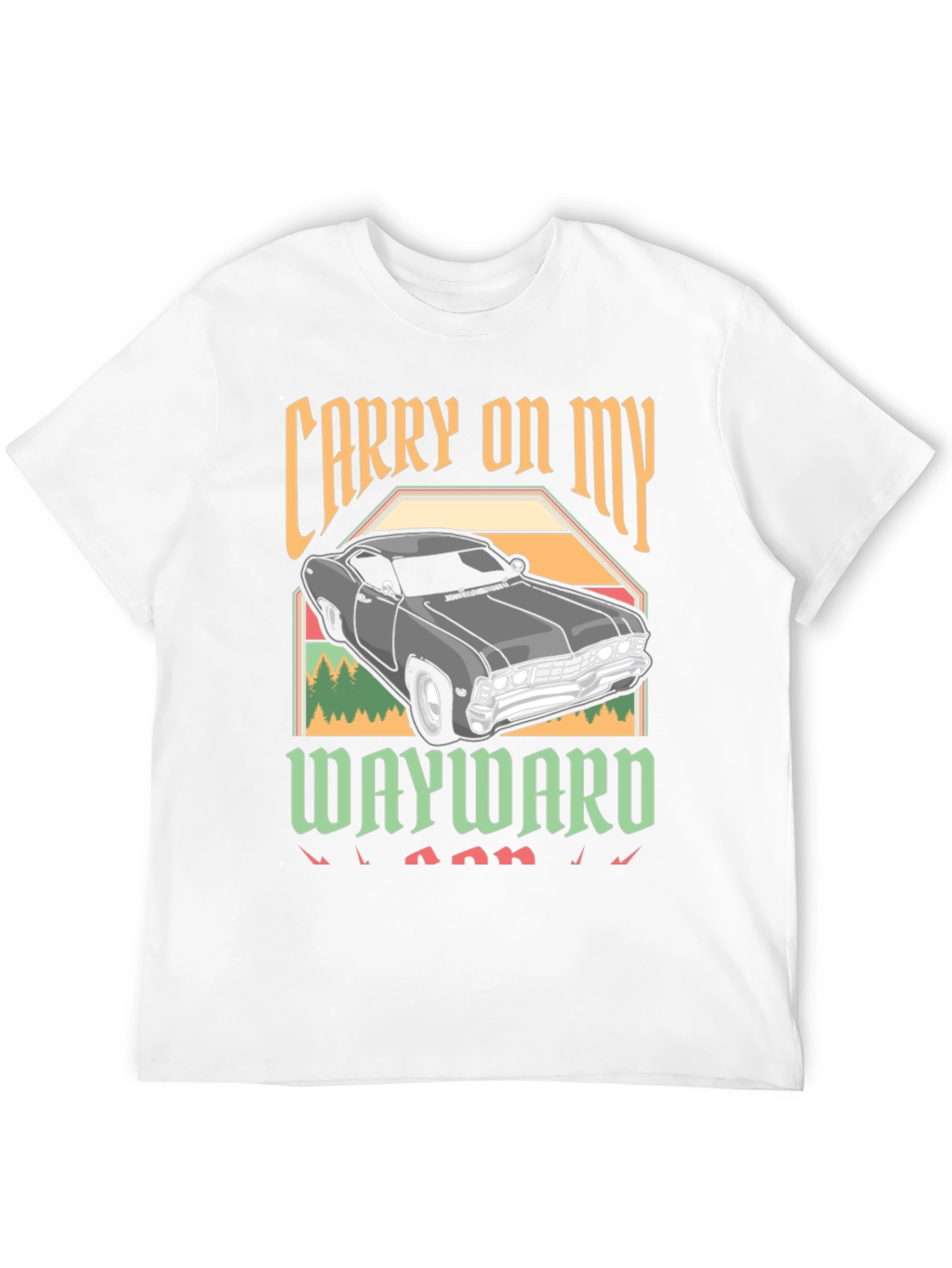 Carry On My Wayward Car T-Shirt