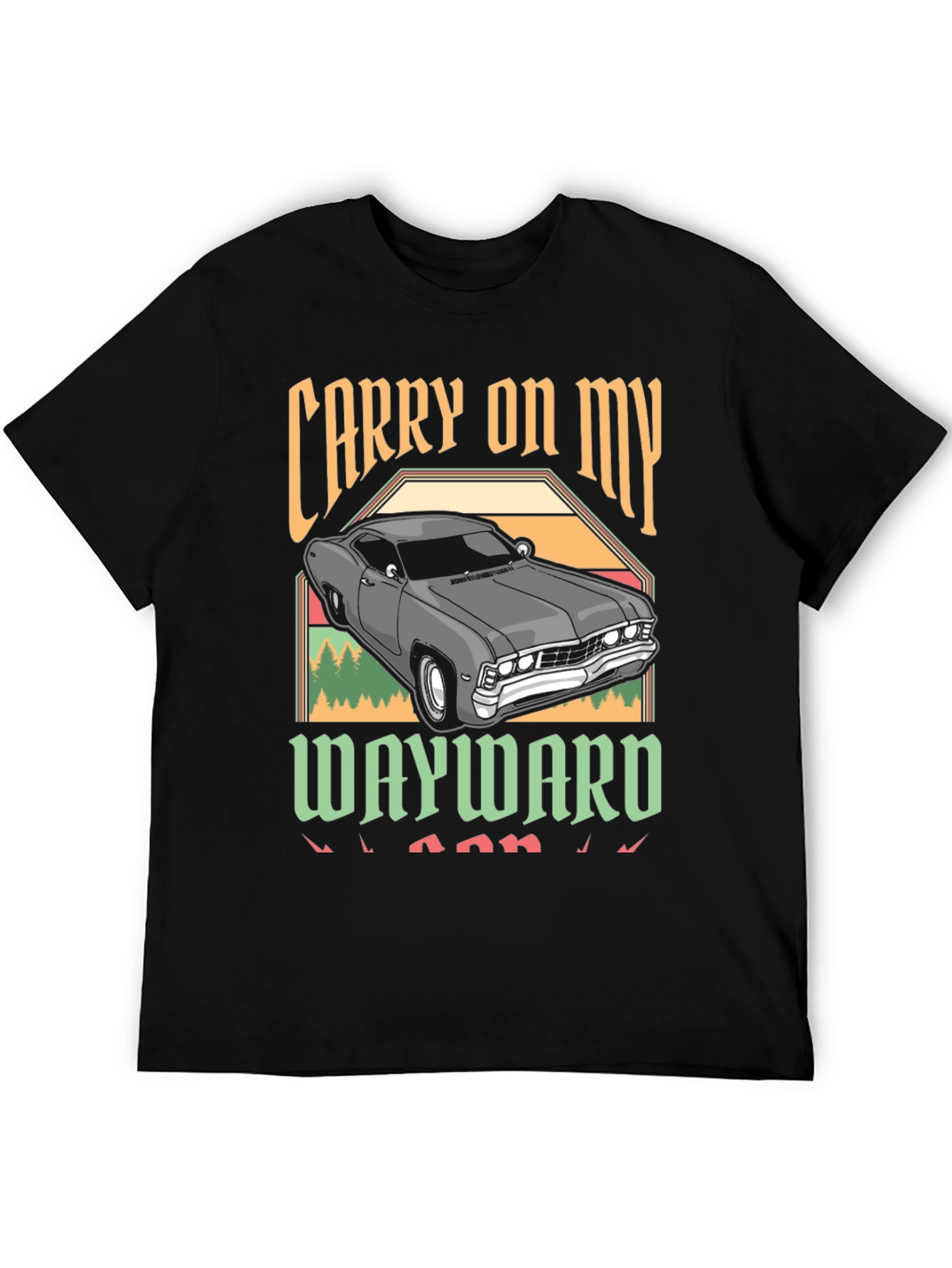 Carry On My Wayward Car T-Shirt