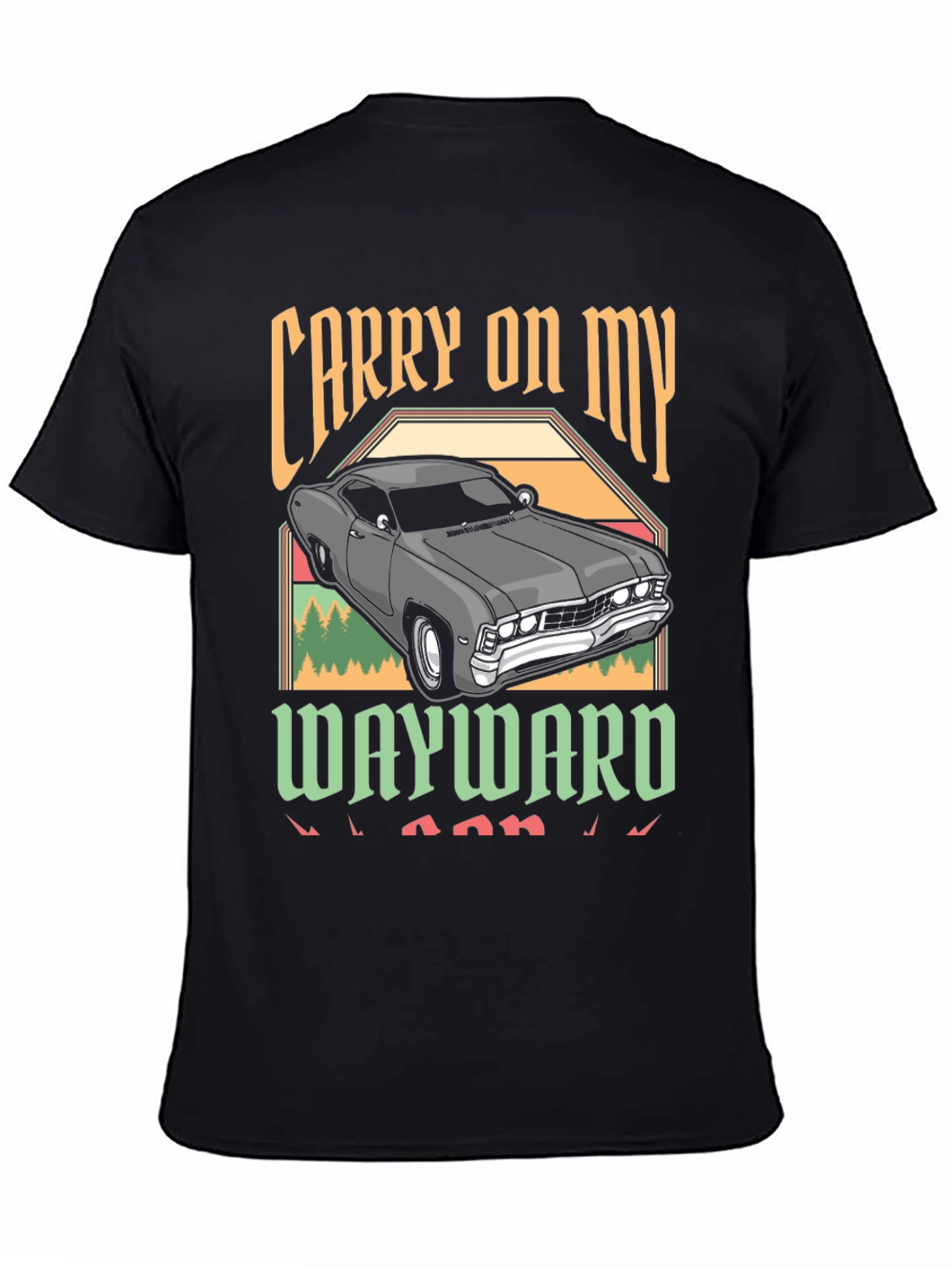 Carry On My Wayward Car T-Shirt