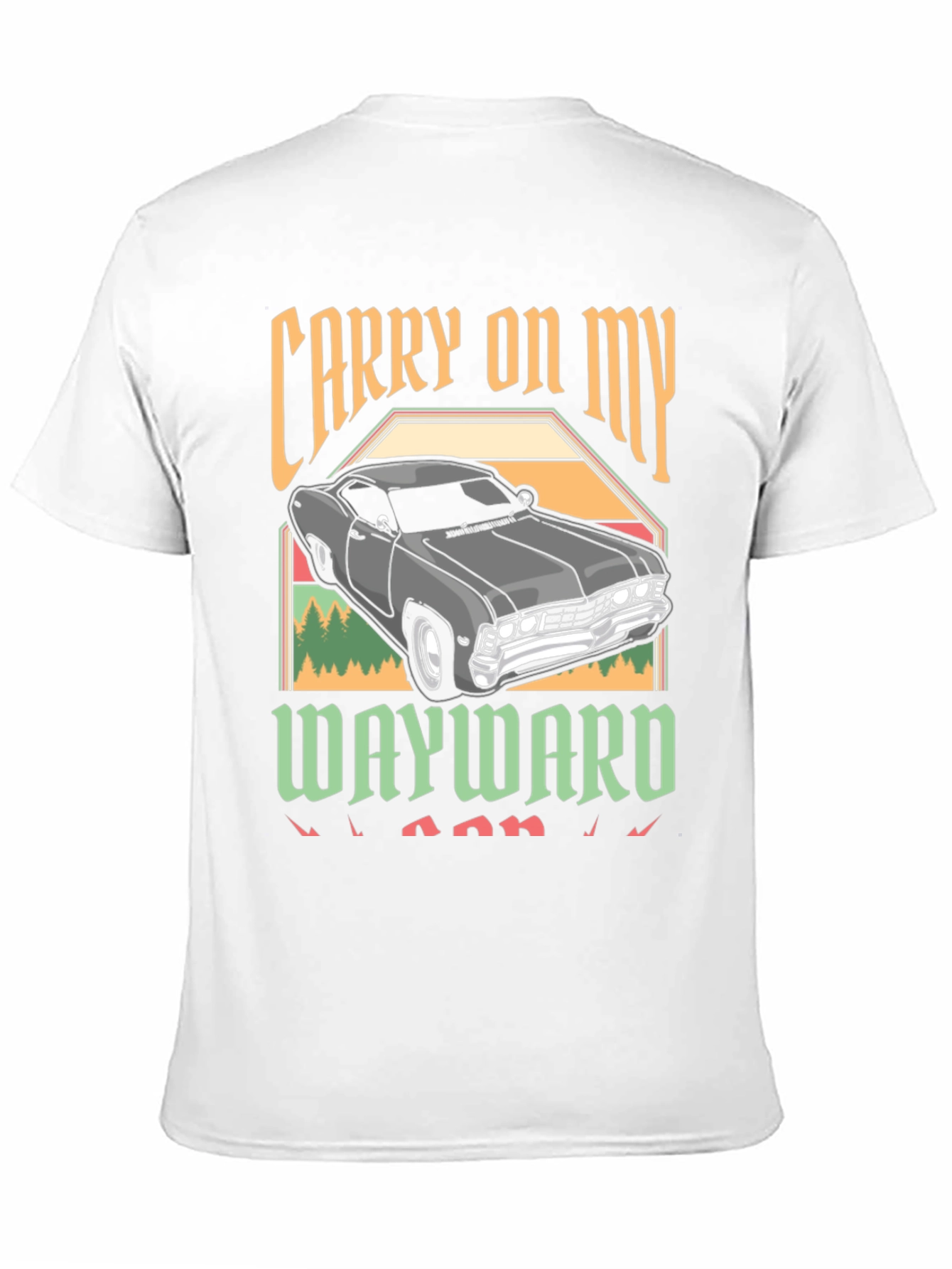 Carry On My Wayward Car T-Shirt