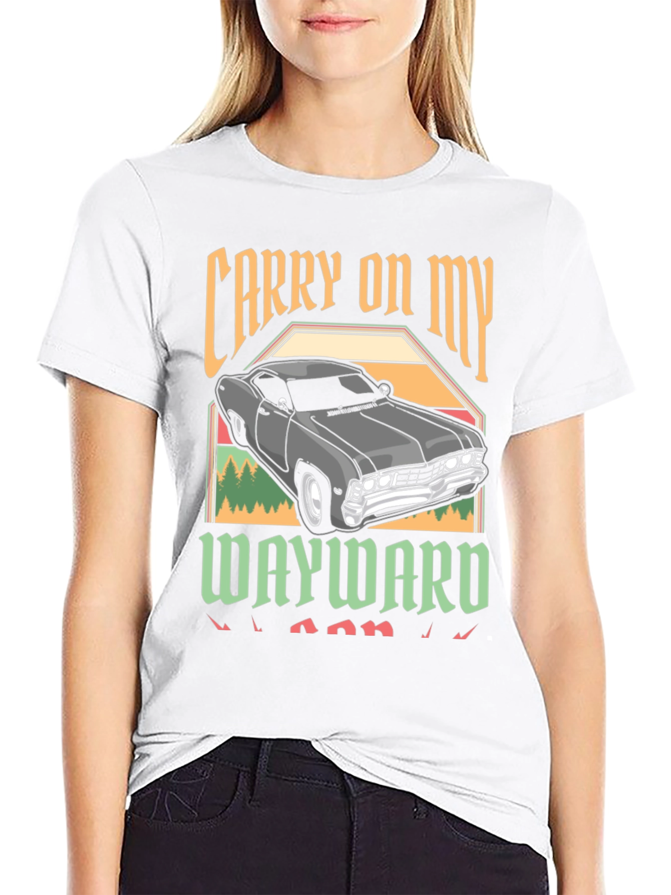 Carry On My Wayward Car T-Shirt