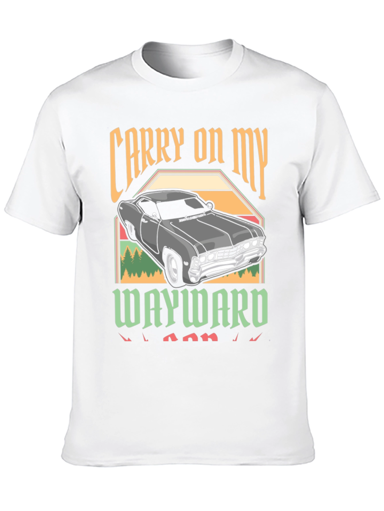 Carry On My Wayward Car T-Shirt