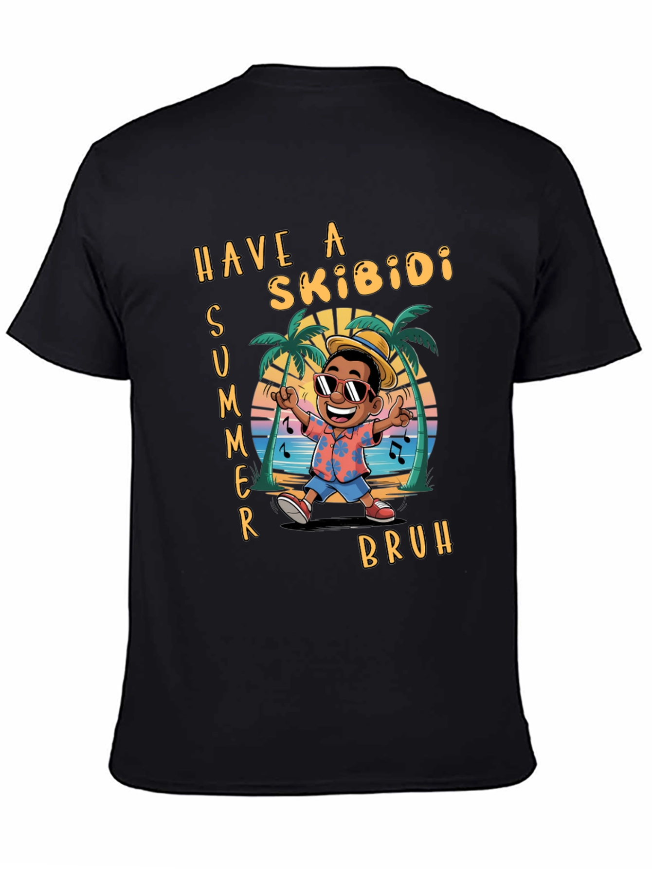 Skibidi Summer Graphic T-Shirt