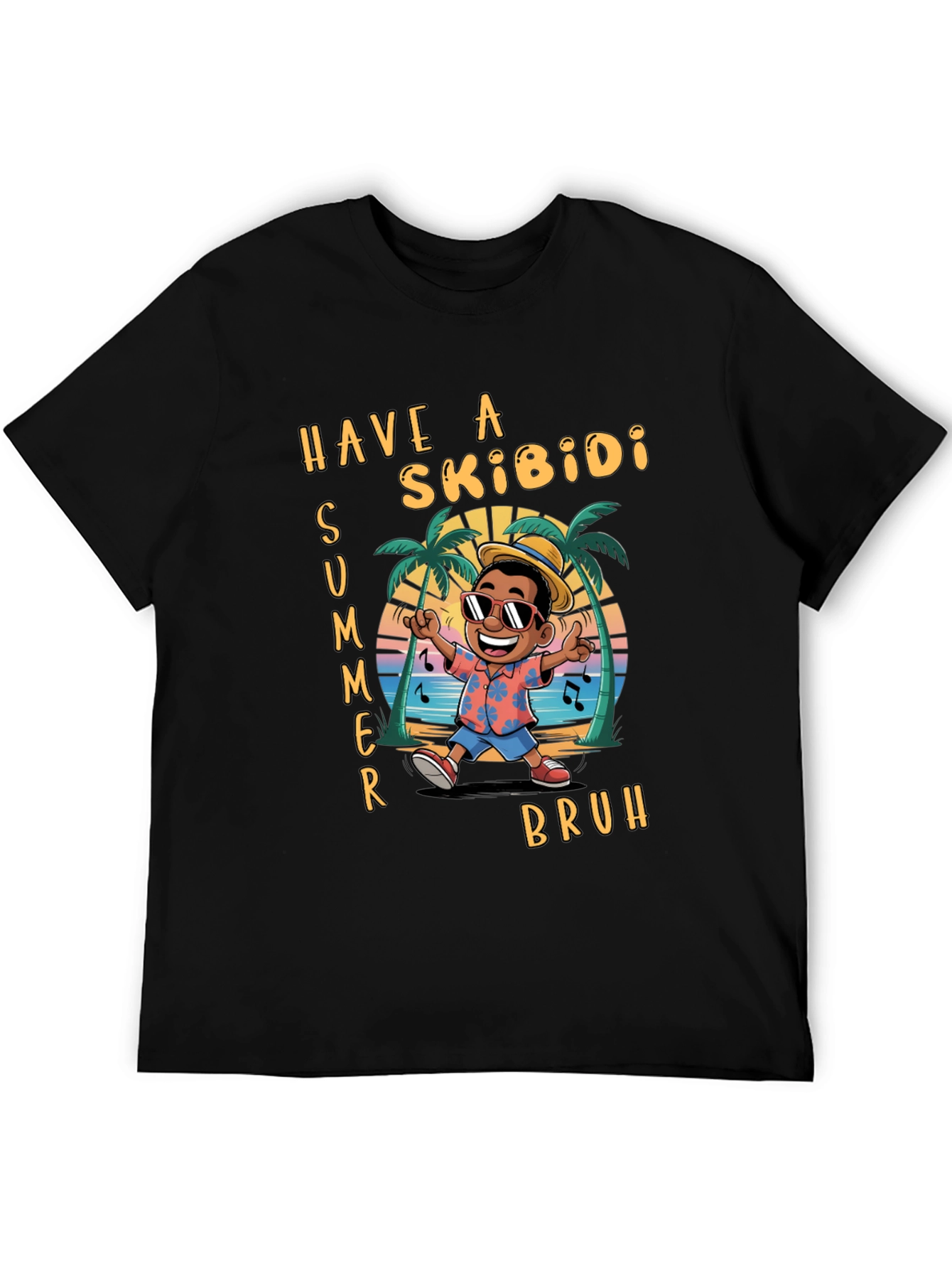 Skibidi Summer Graphic T-Shirt