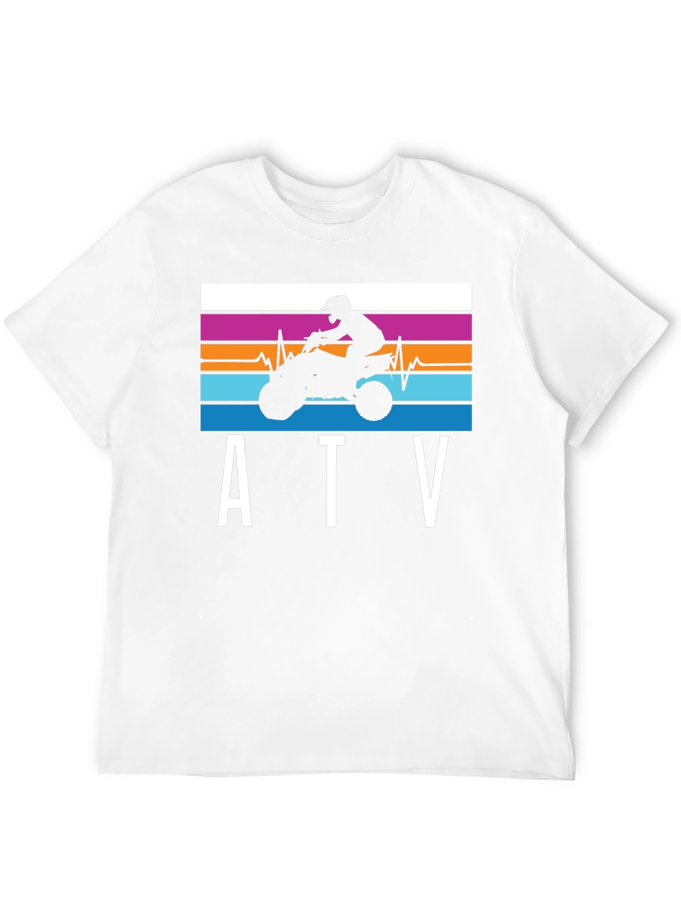 ATV Heartbeat Graphic T-Shirt