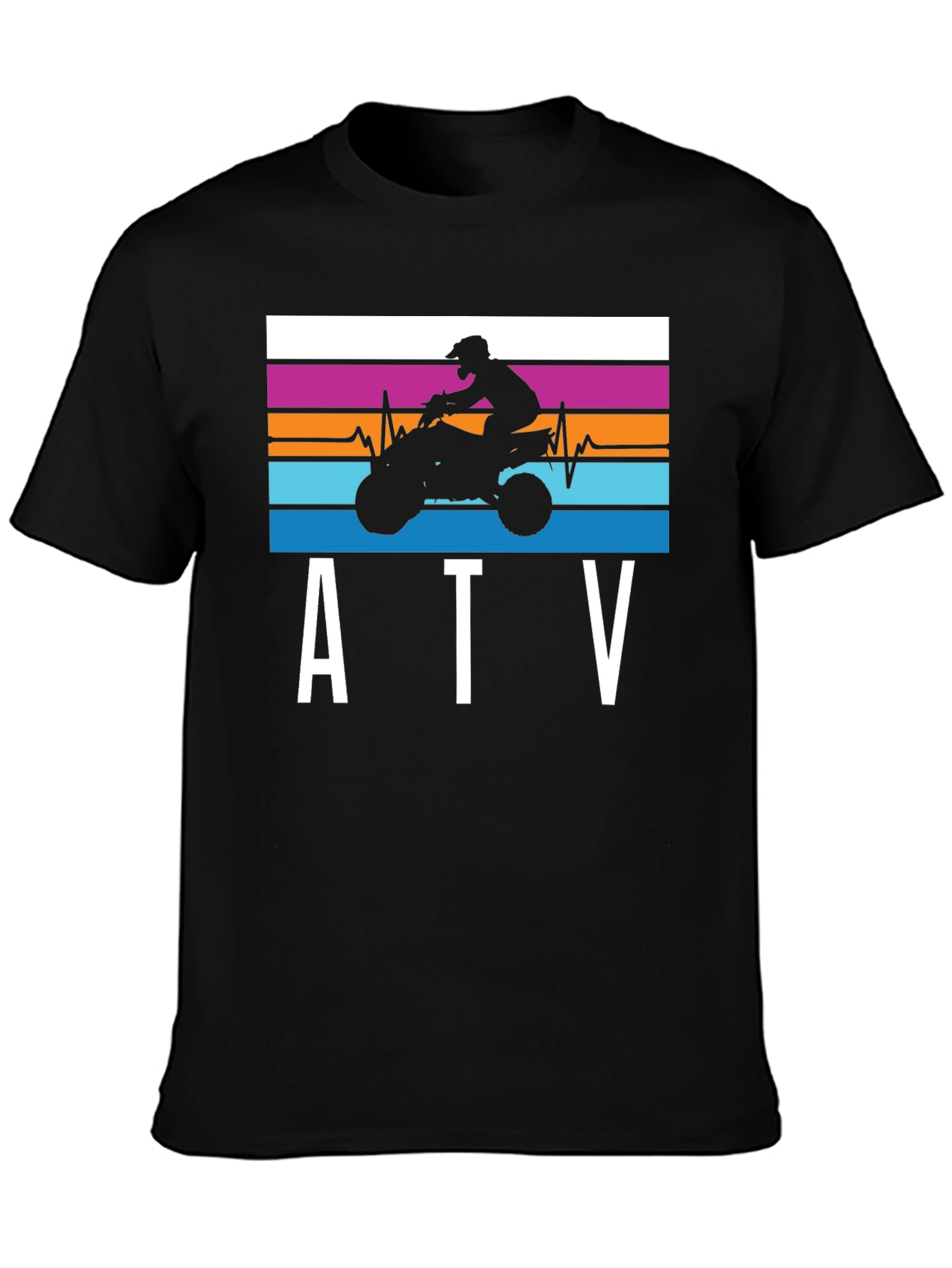 ATV Heartbeat Graphic T-Shirt