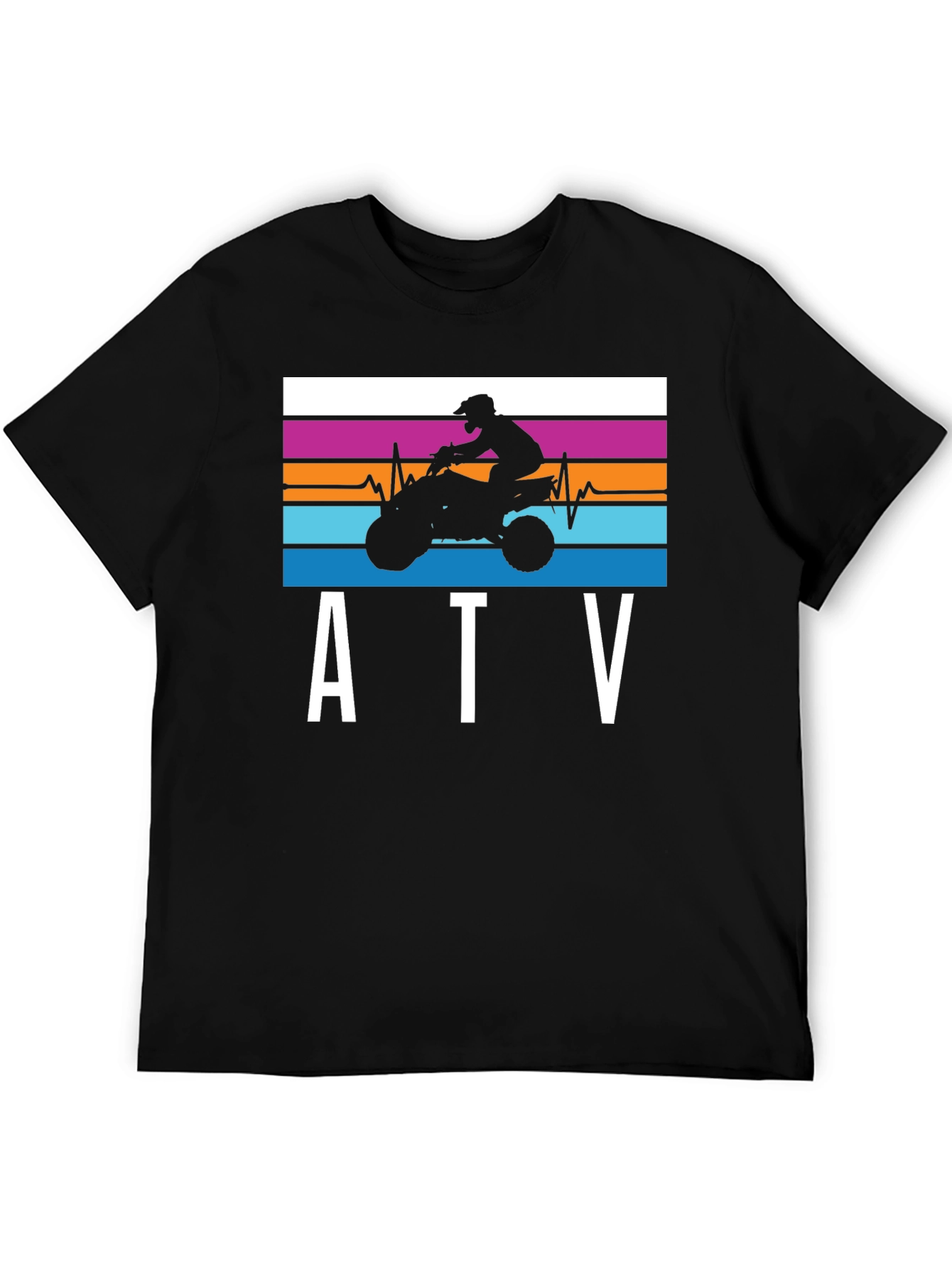 ATV Heartbeat Graphic T-Shirt