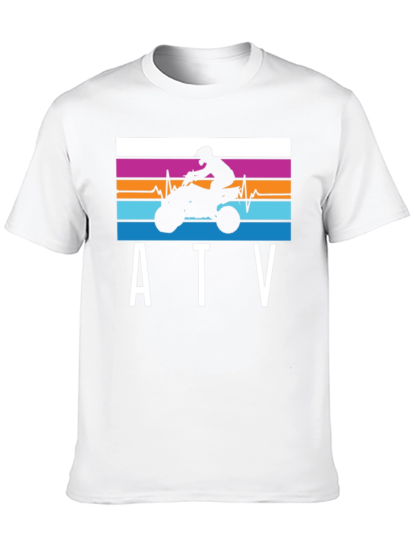 ATV Heartbeat Graphic T-Shirt