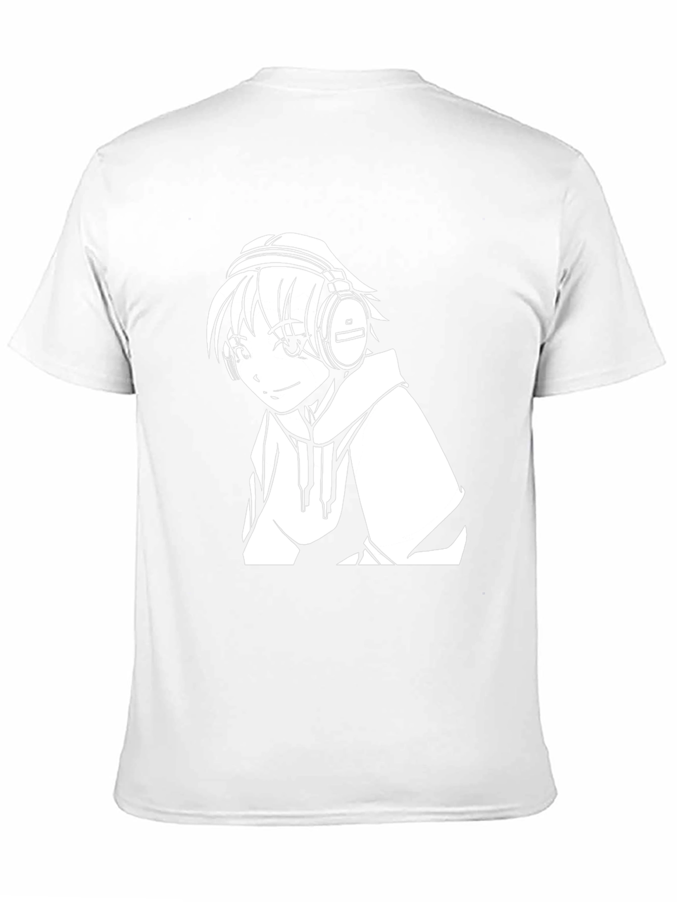 Anime Music Lover Black T-Shirt