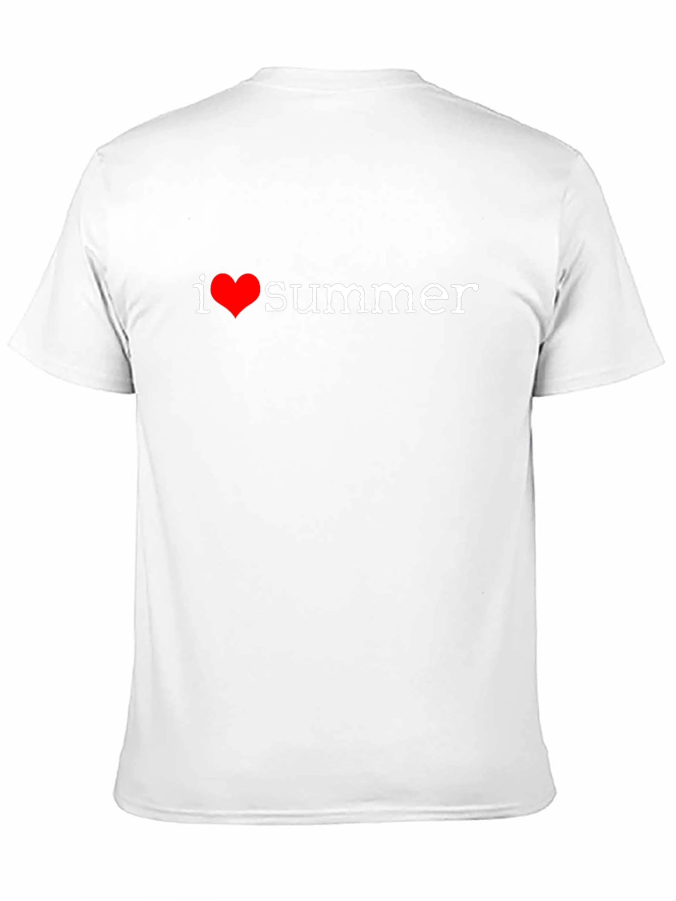 I Heart Summer Black T-Shirt
