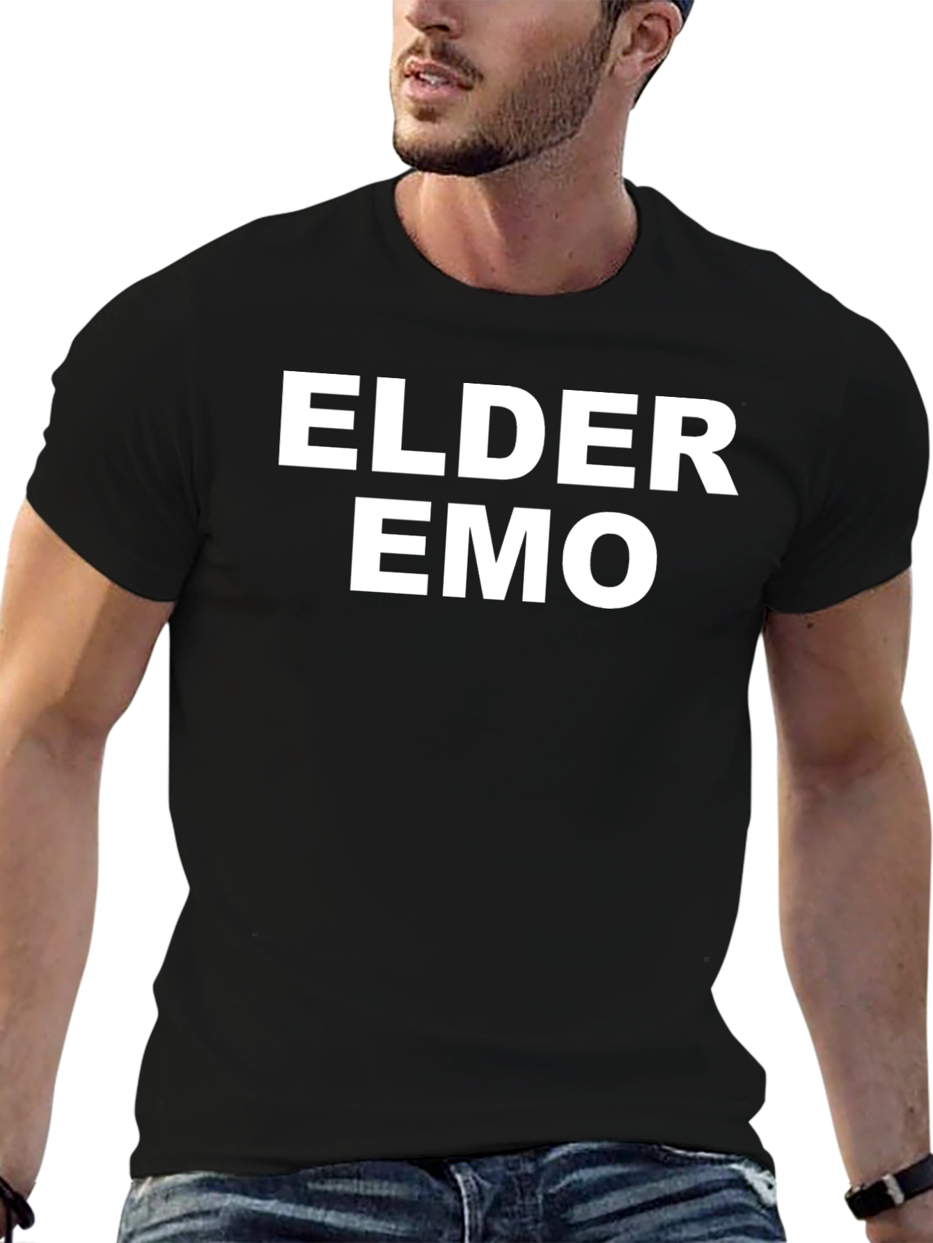 Elder Emo Black T-Shirt