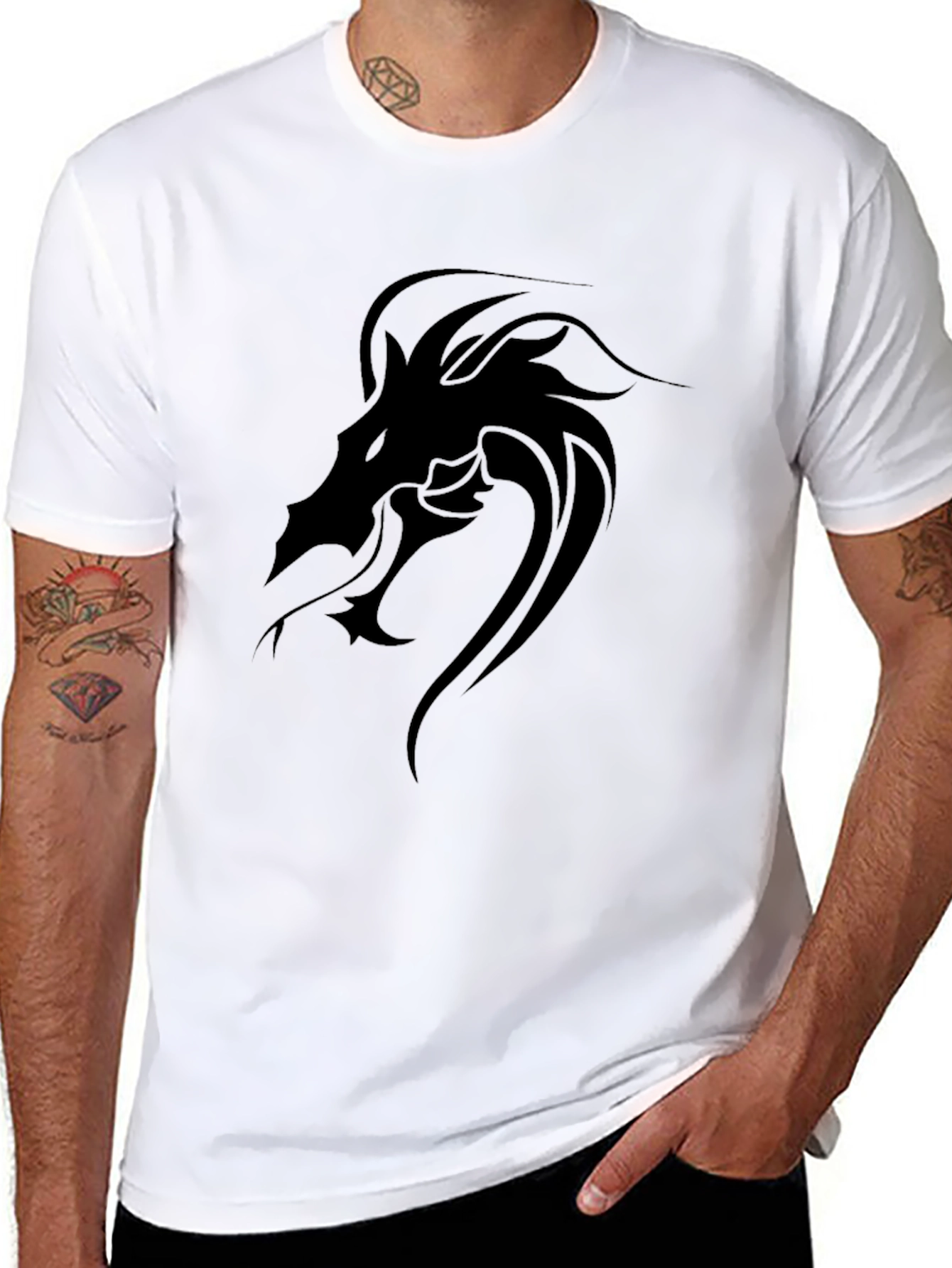 Black Dragon Graphic T-Shirt
