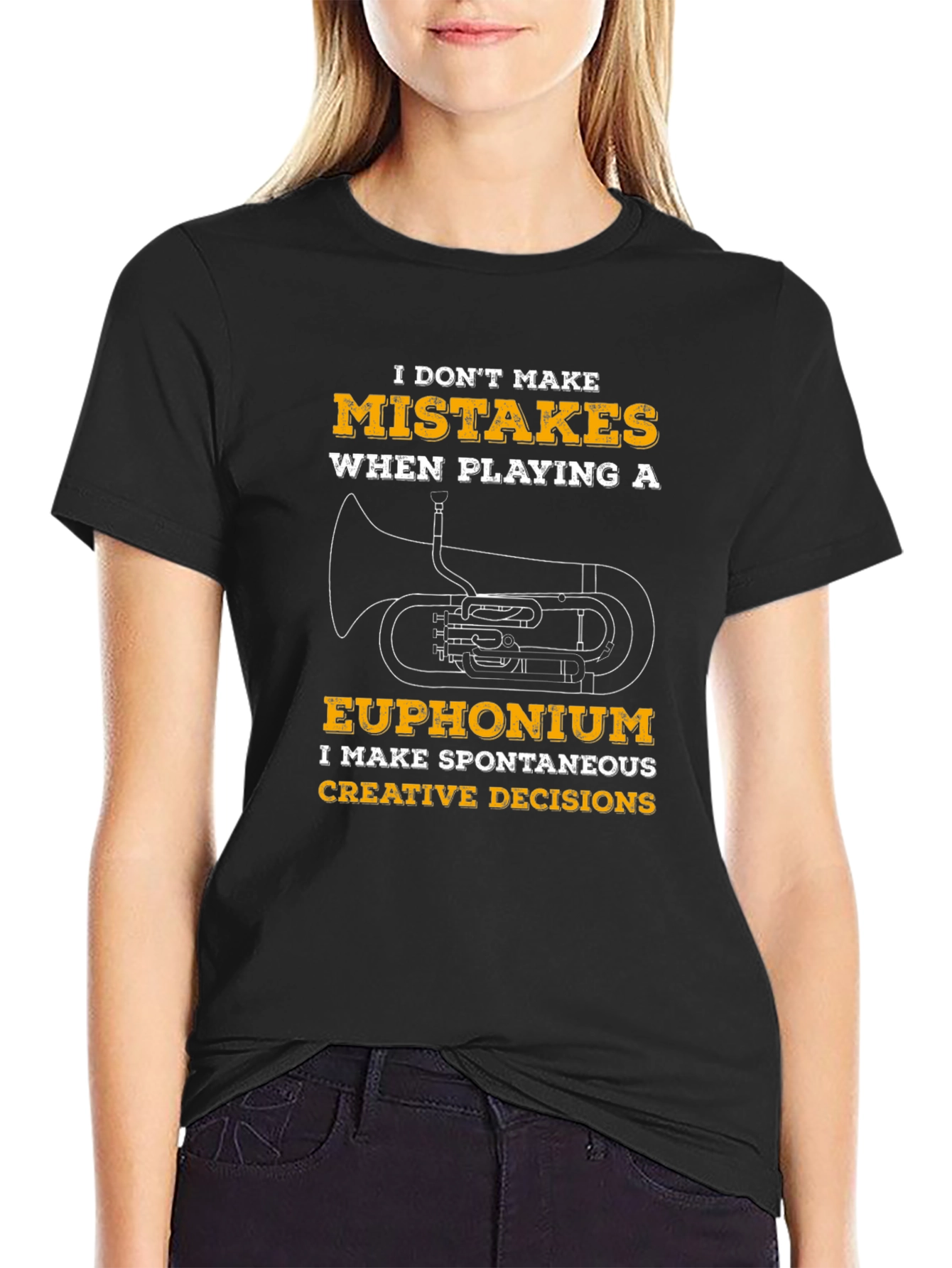 Euphonium Player T-Shirt - Spontaneous Creative Decisions