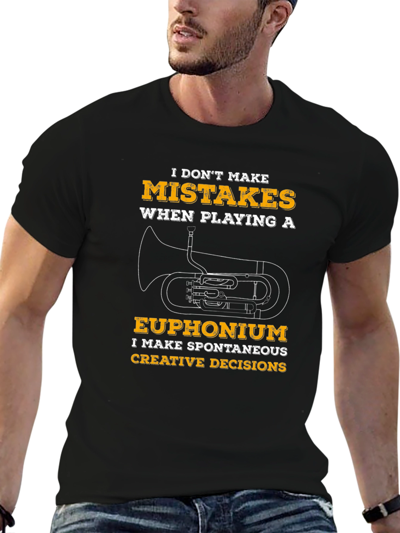 Euphonium Player T-Shirt - Spontaneous Creative Decisions