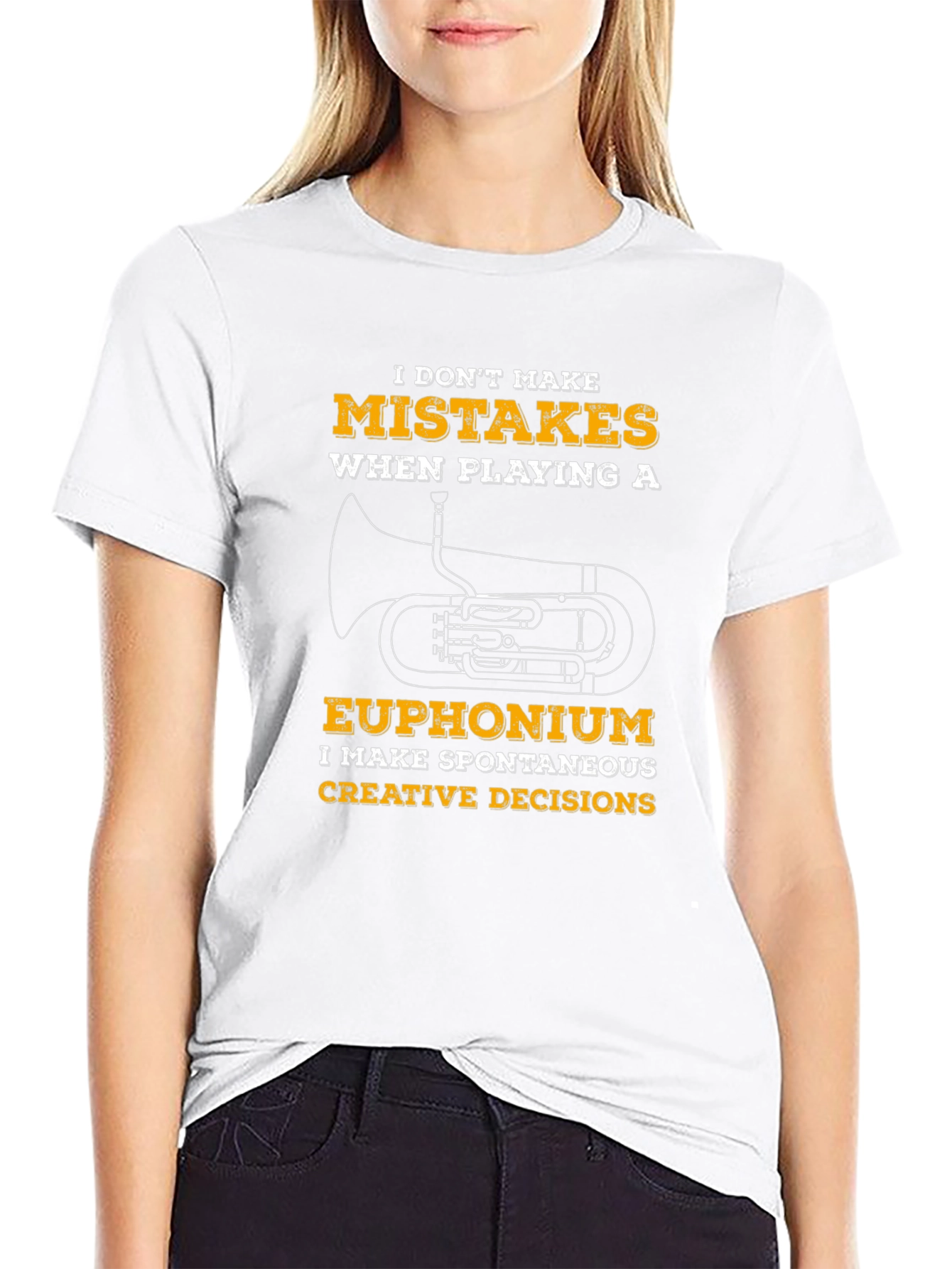 Euphonium Player T-Shirt - Spontaneous Creative Decisions