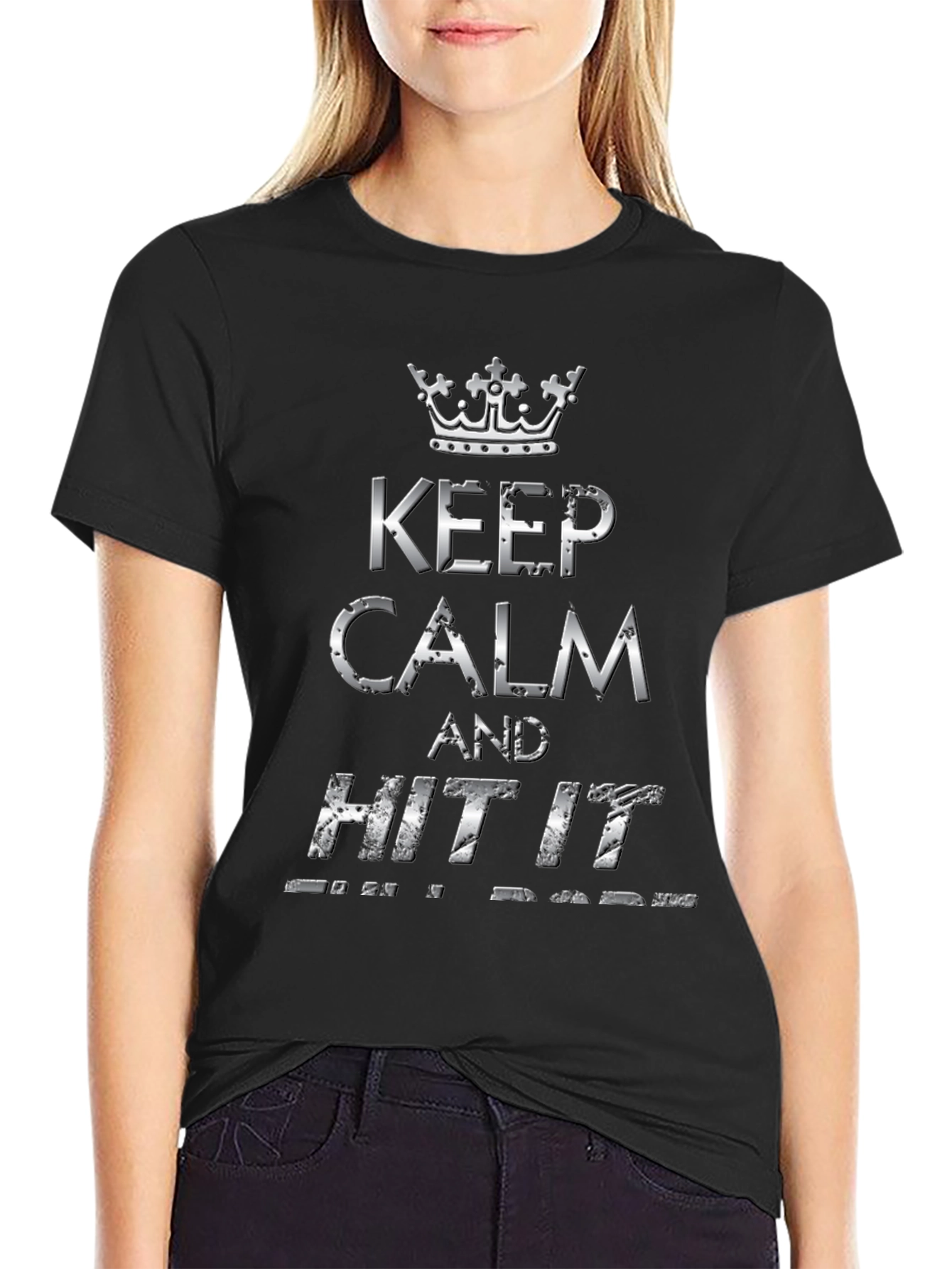 Keep Calm and Hit It T-Shirt