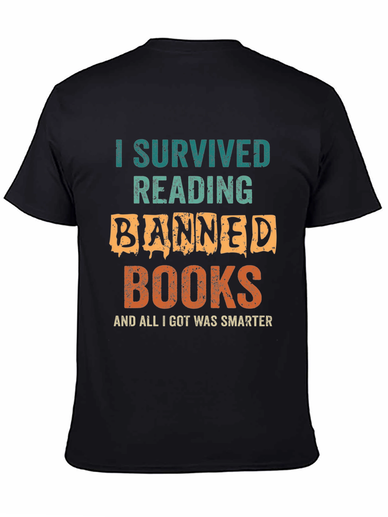 Banned Books T-Shirt - I Survived Reading Funny Tee