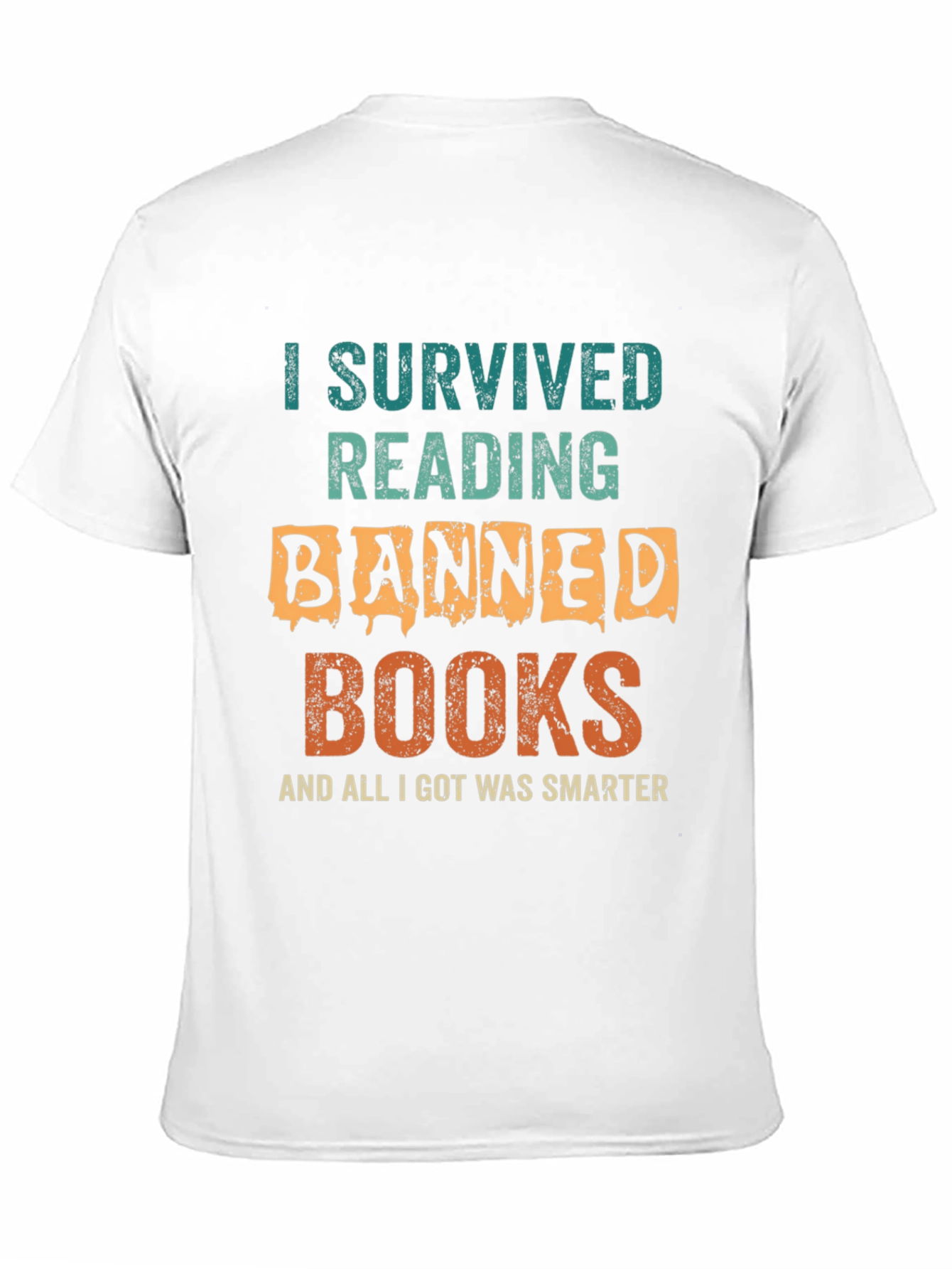 Banned Books T-Shirt - I Survived Reading Funny Tee