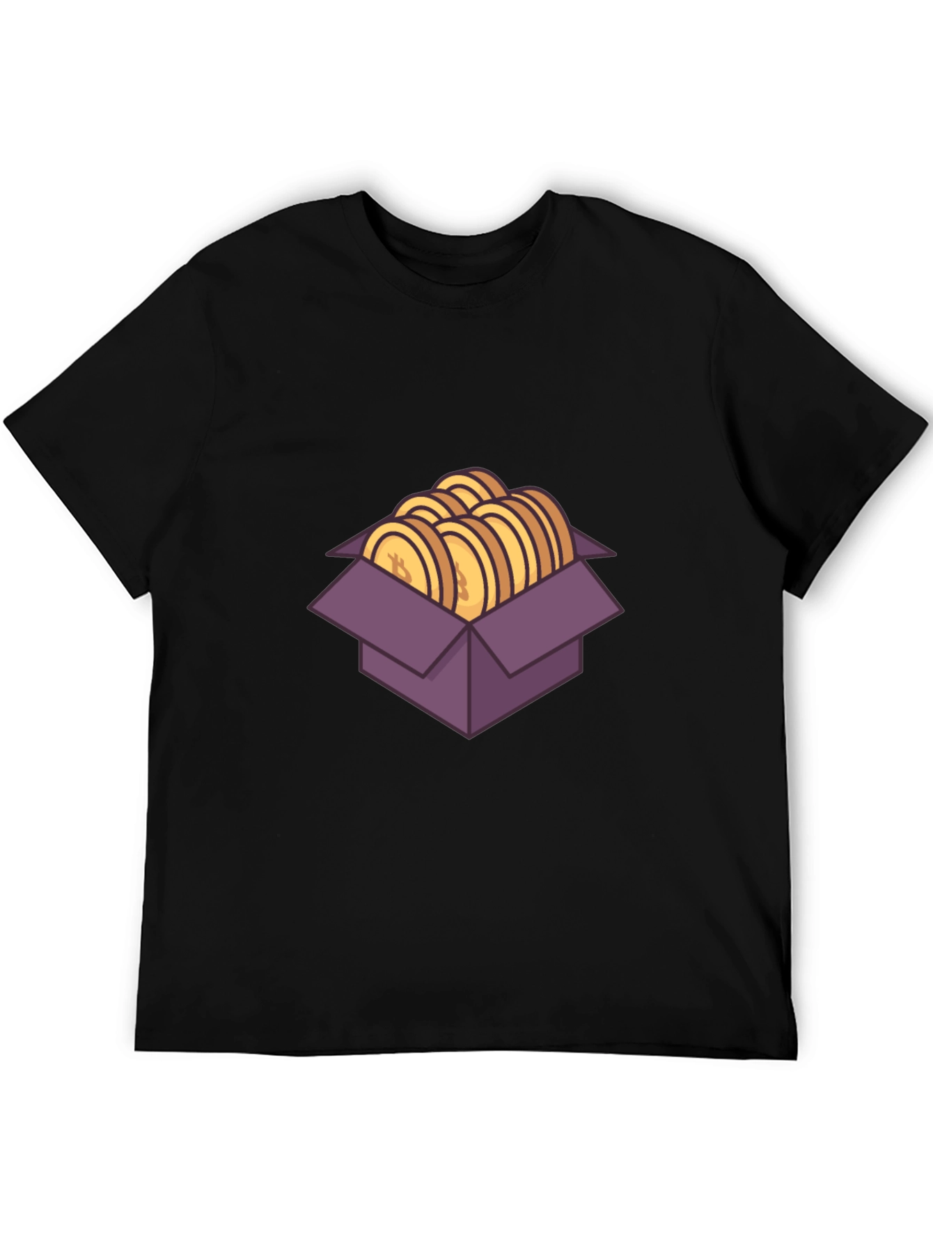 Box of Coins Graphic Tee - Black