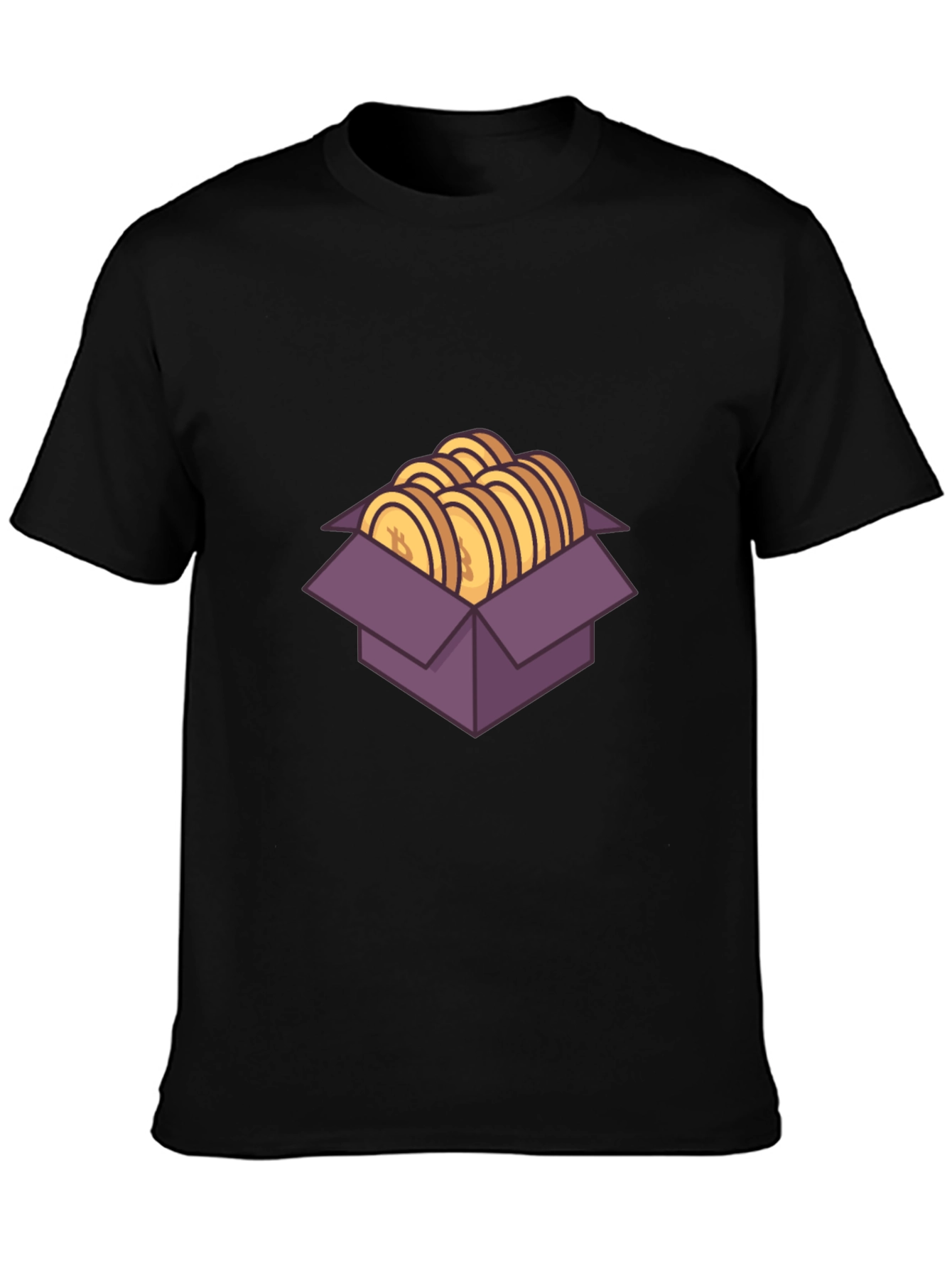 Box of Coins Graphic Tee - Black