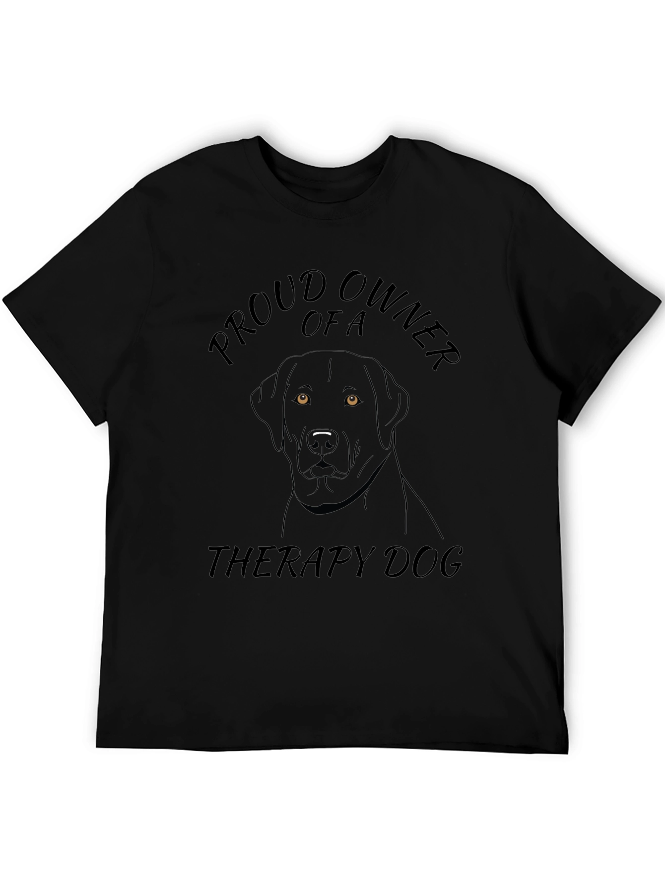 Proud Therapy Dog Owner Graphic T-Shirt