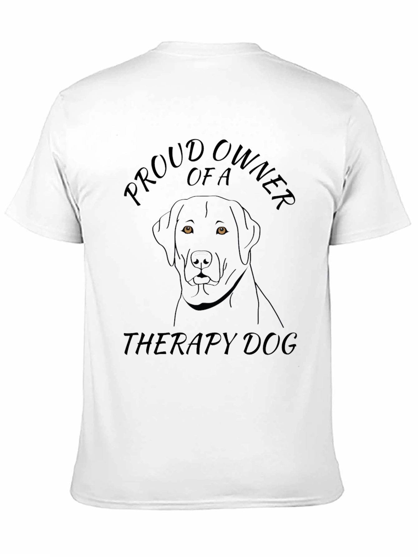 Proud Therapy Dog Owner Graphic T-Shirt