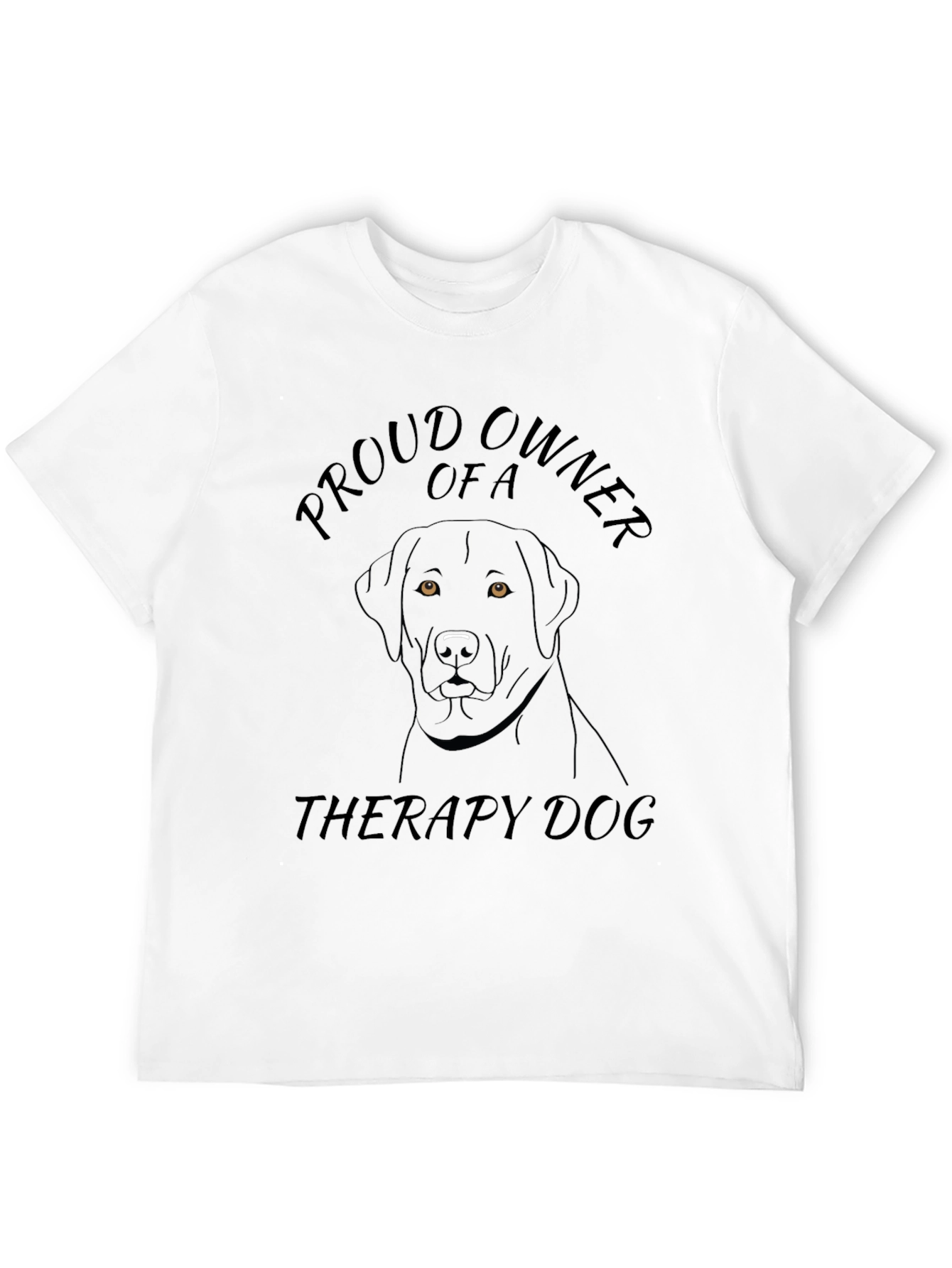 Proud Therapy Dog Owner Graphic T-Shirt