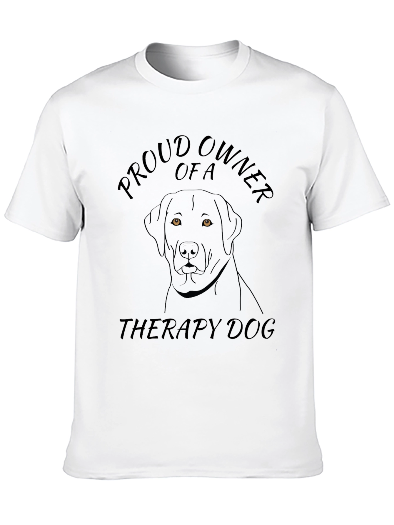 Proud Therapy Dog Owner Graphic T-Shirt