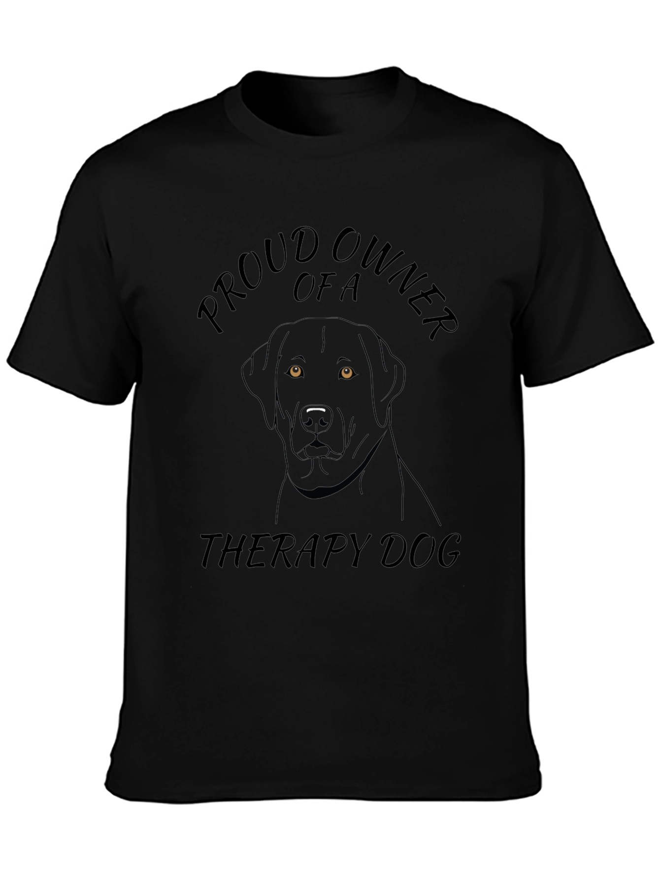 Proud Therapy Dog Owner Graphic T-Shirt